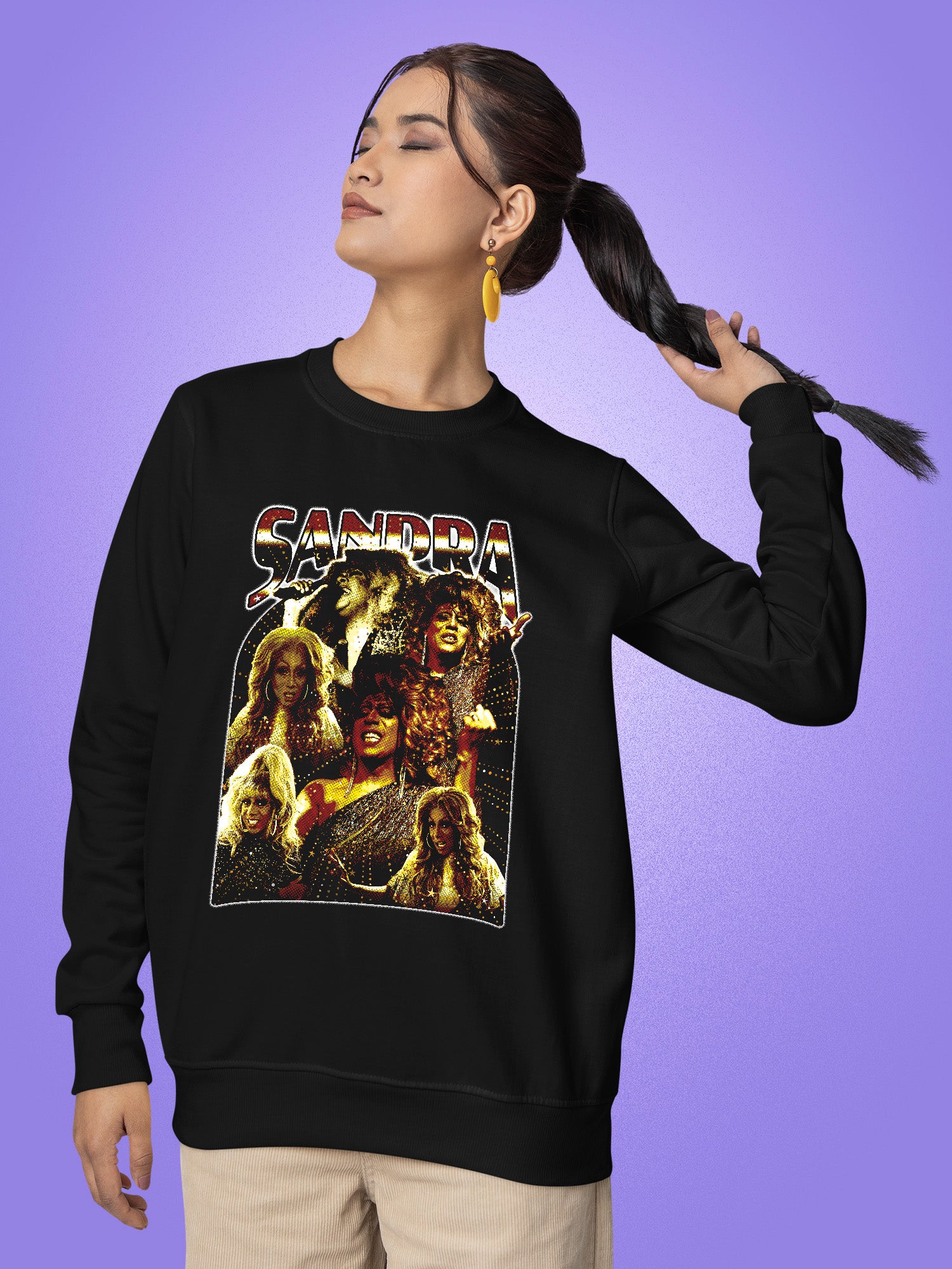 Sandra - Retro Sweatshirt