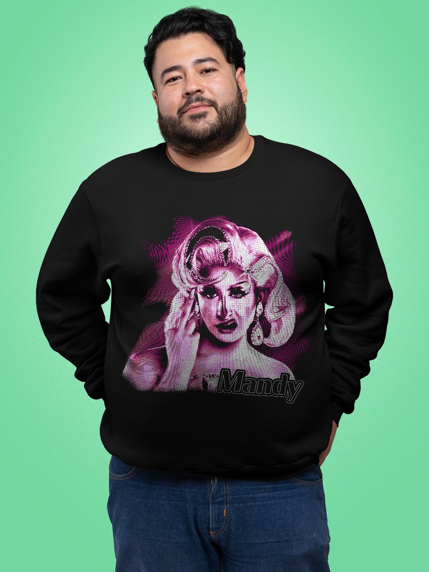 Mandy Anne Ket - Middle Finger Sweatshirt