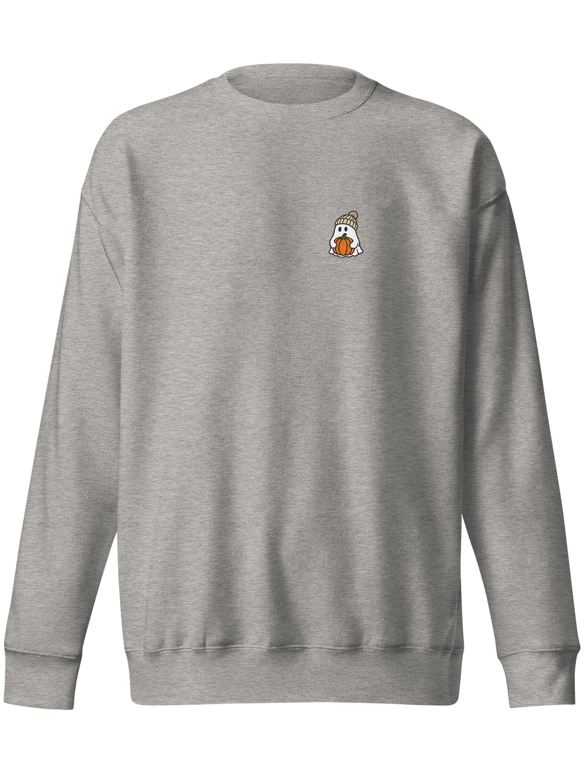 Pumpkin Ghost Embroidered Sweatshirt, photo 7