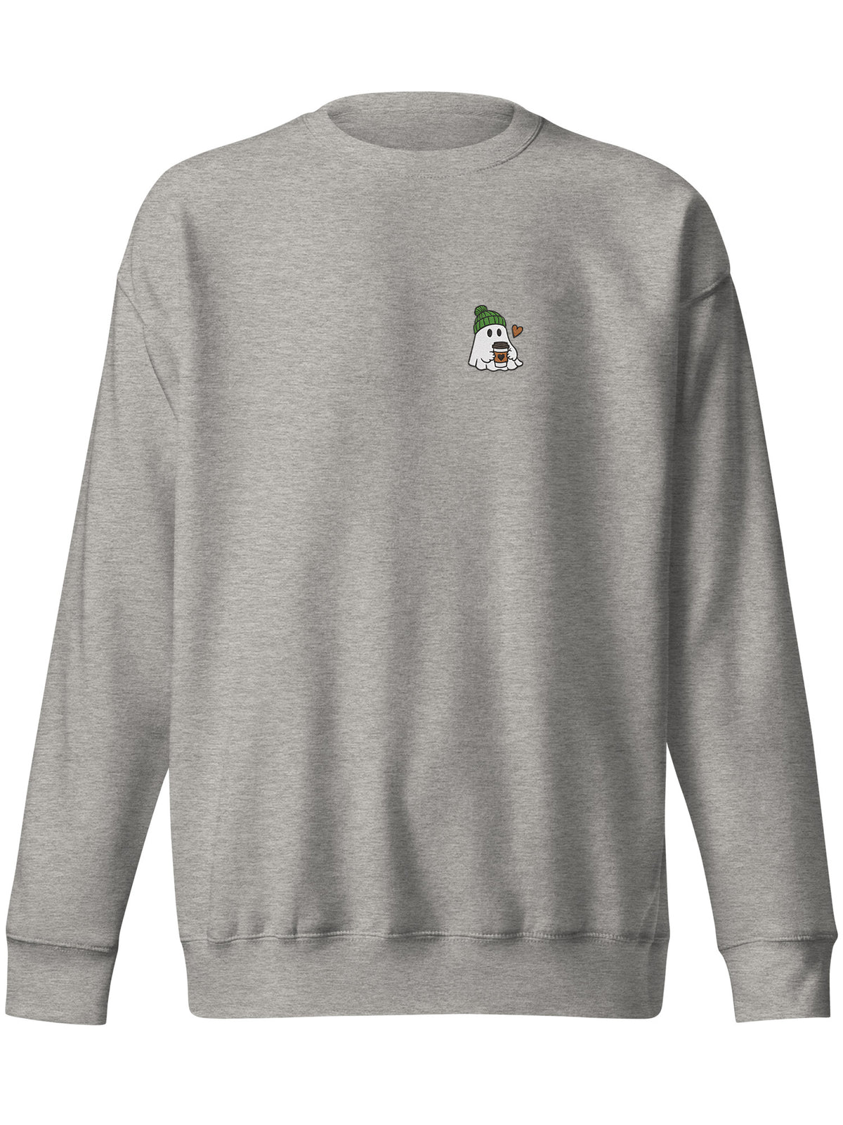 Latte Ghost Embroidered Sweatshirt, photo 7