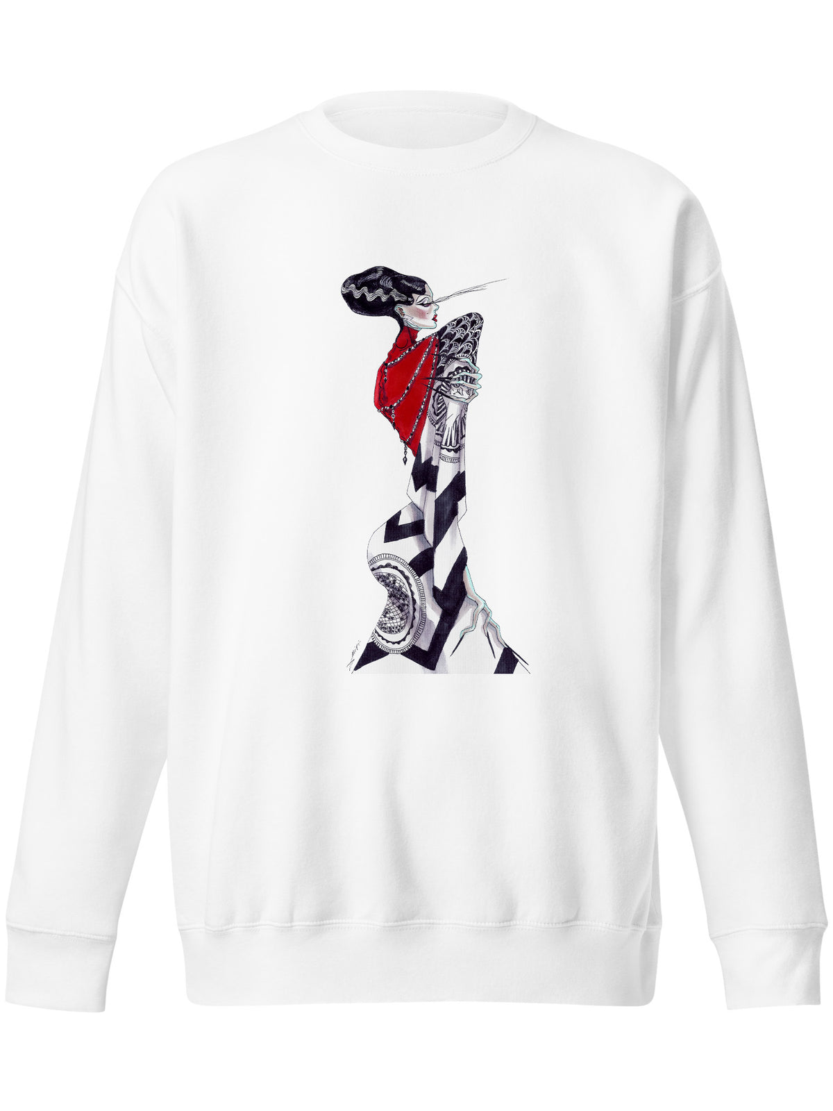Flesh - RU R YA Illustration Sweatshirt