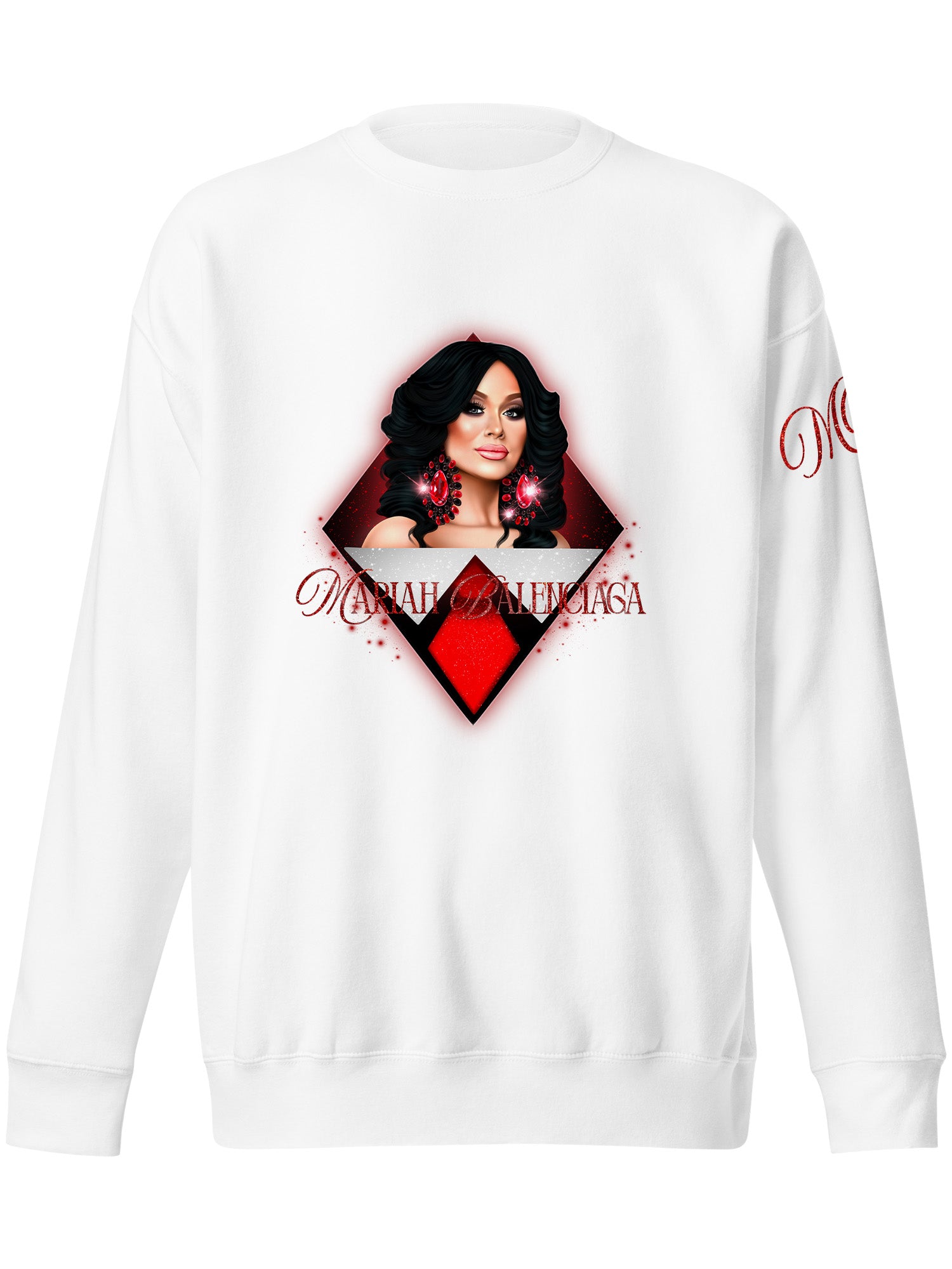 Mariah Balenciaga - Meet The VS Portrait Sweatshirt