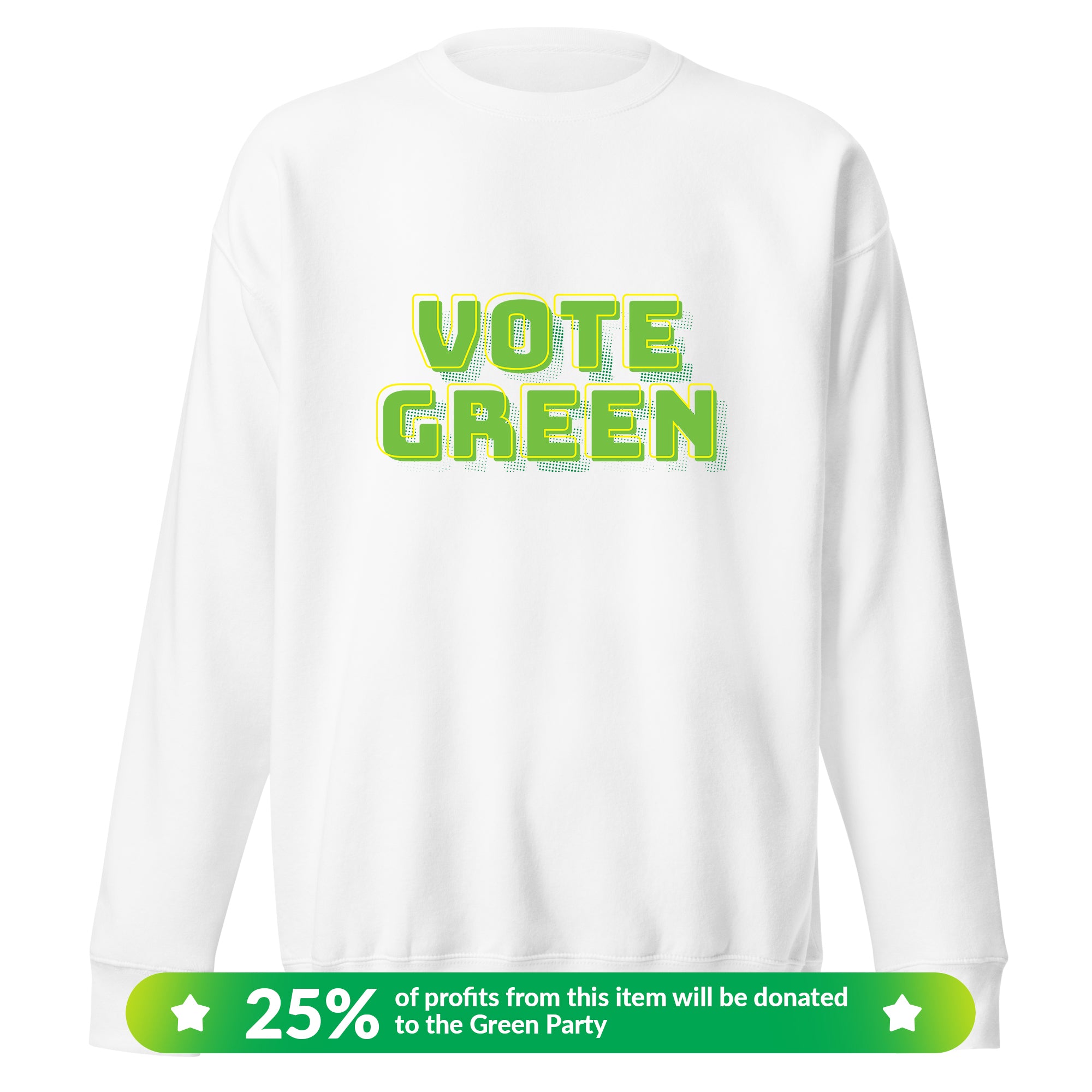 Vote Green Sweatshirt