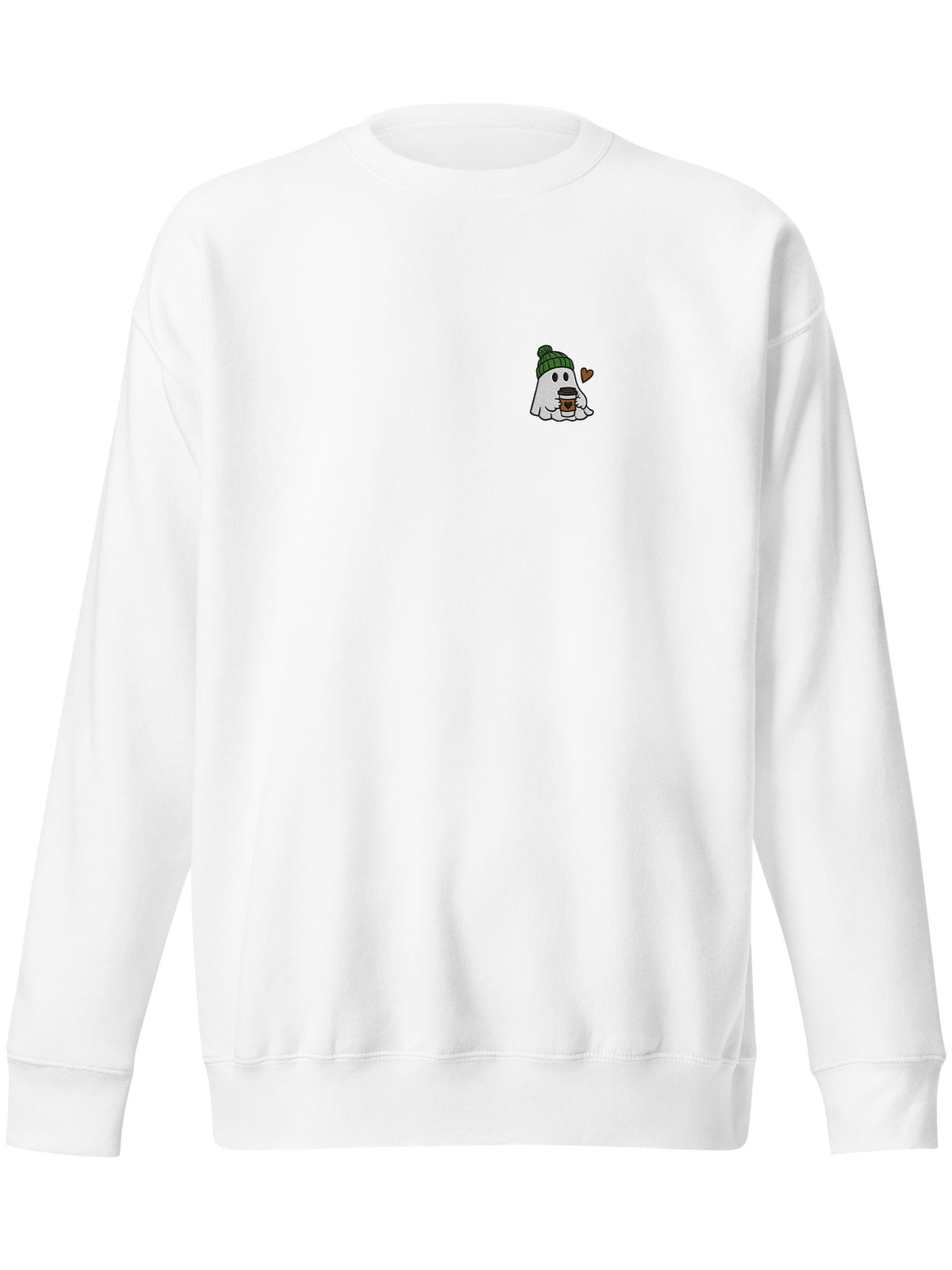 Latte Ghost Embroidered Sweatshirt, photo 9