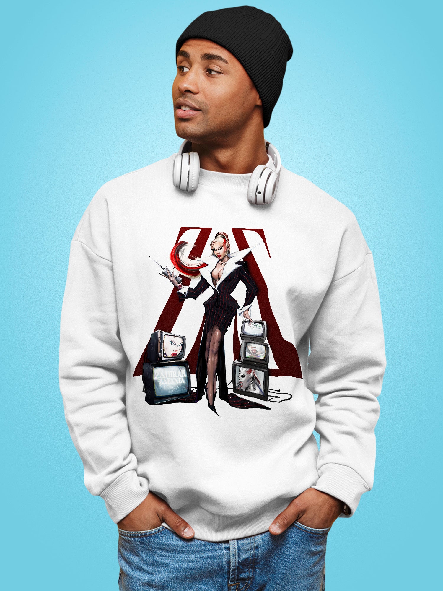 Zahirah Zapanta - Meet The VS Sweatshirt