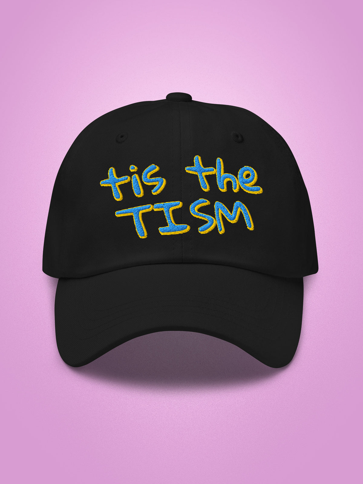 Tis The Tism Embroidered Dad hat