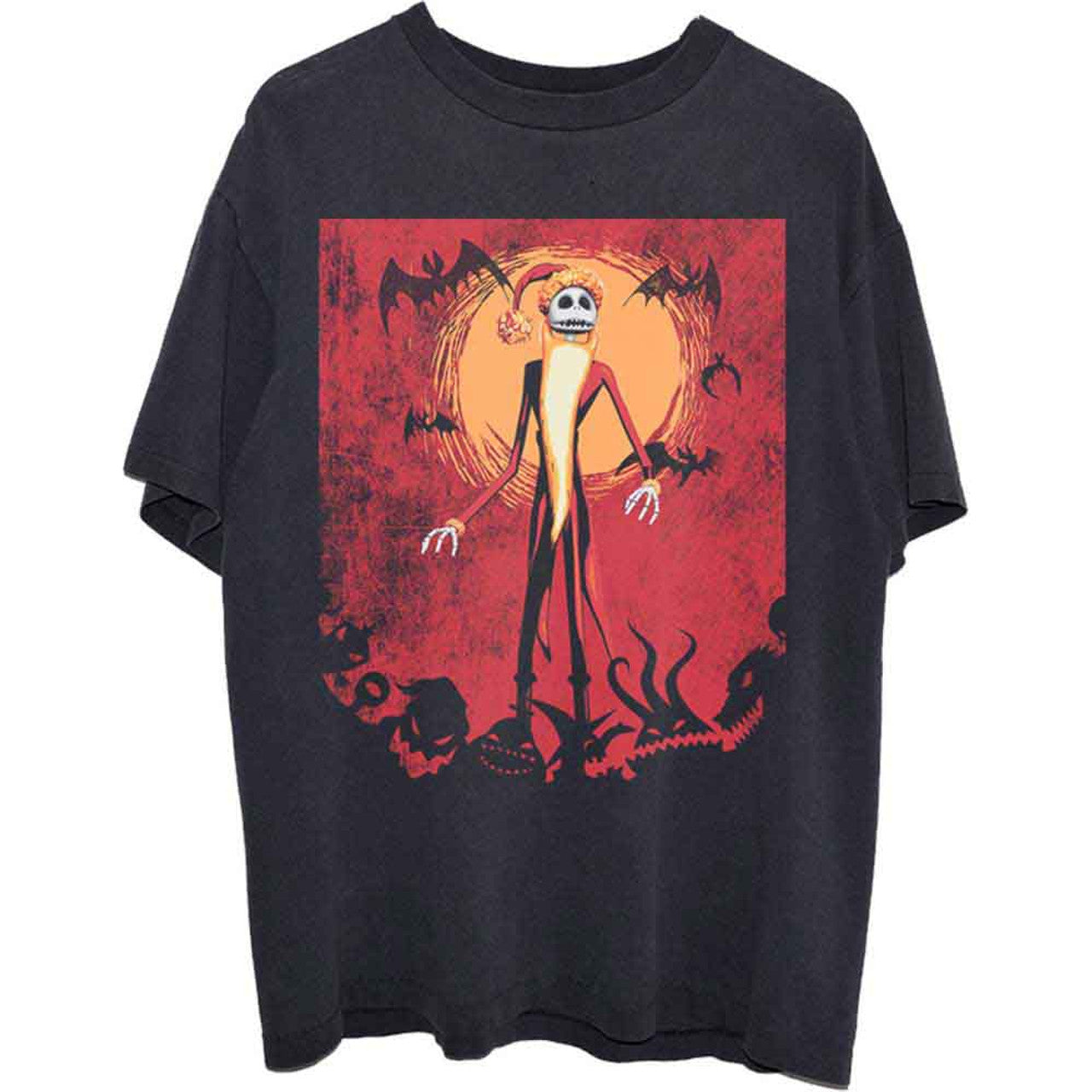 Disney® - The Nightmare Before Christmas Unisex T-Shirt: Jack Orange Sun