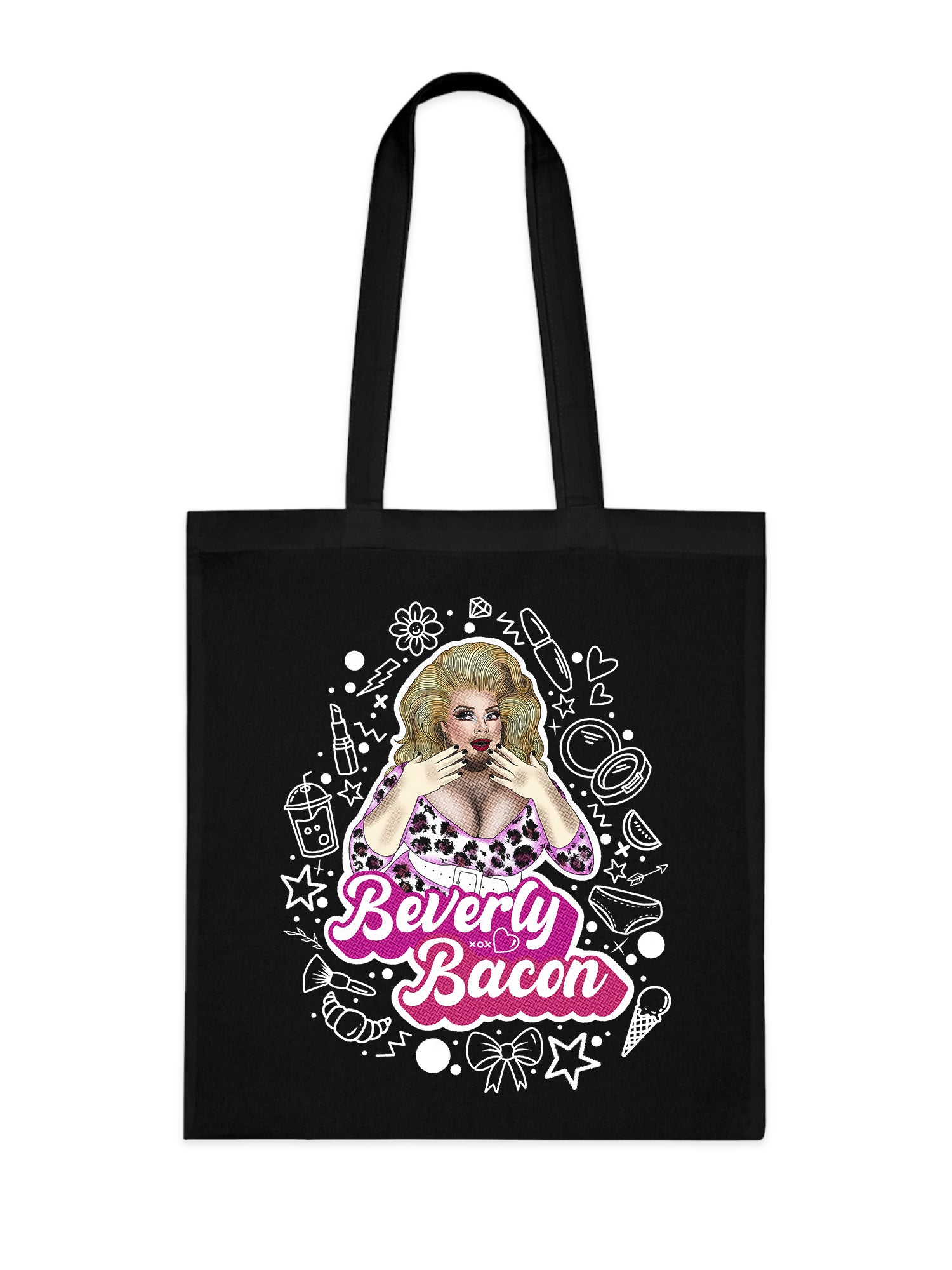Beverly Bacon - Doodle Illustration Tote Bag
