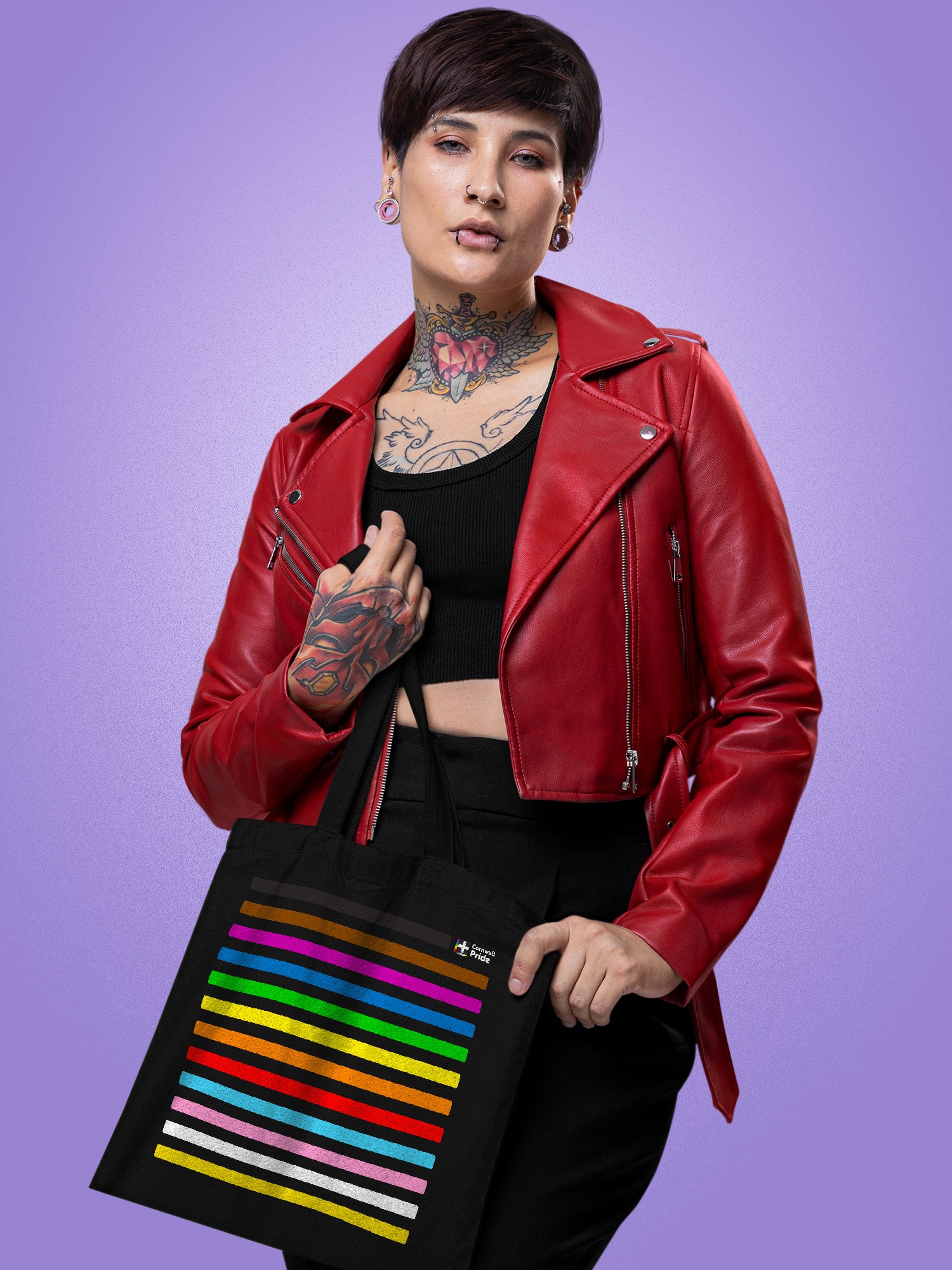 Cornwall Pride - Stripes Tote Bag