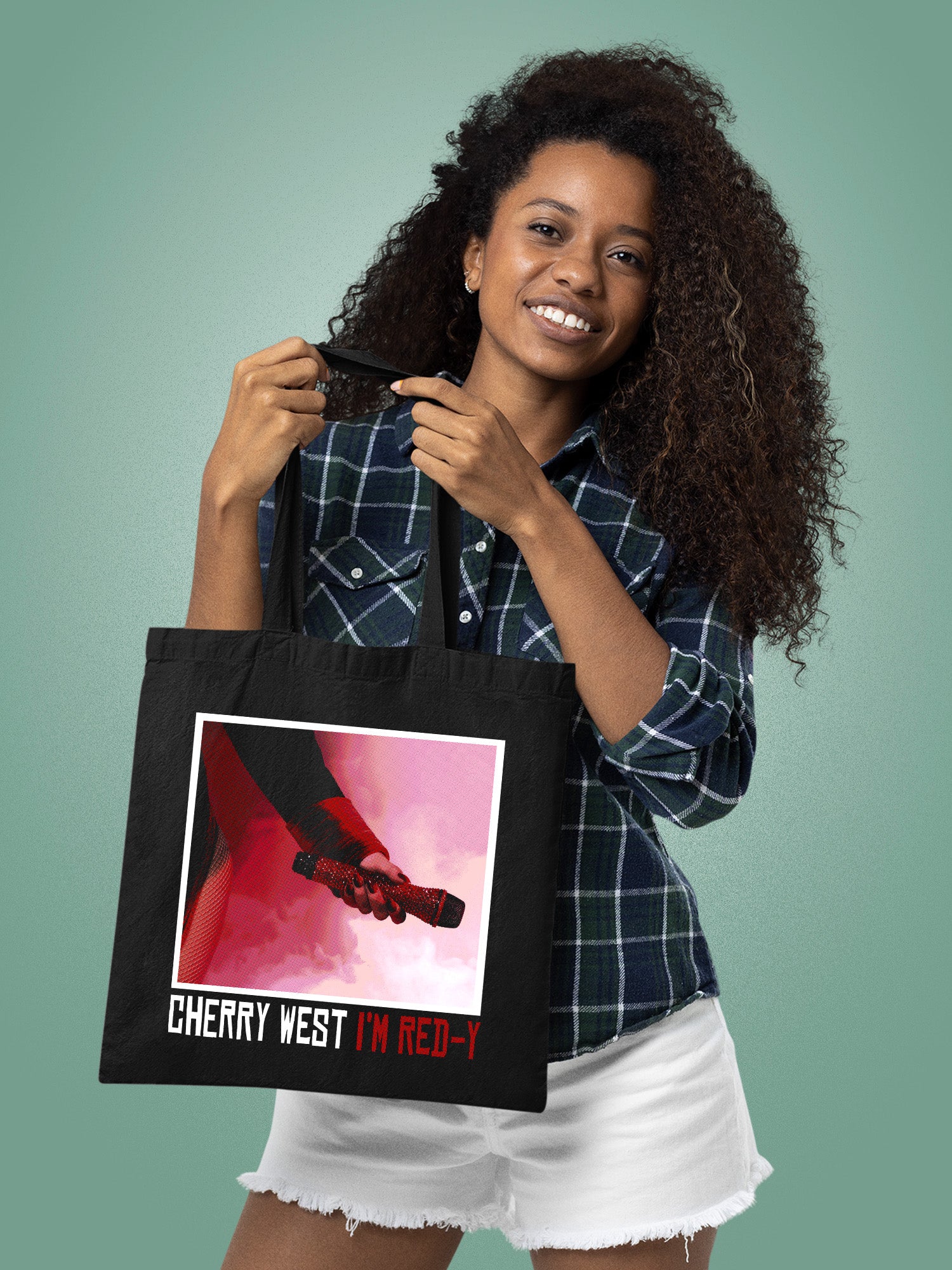 Cherry West - I'm Red-y Tote Bag