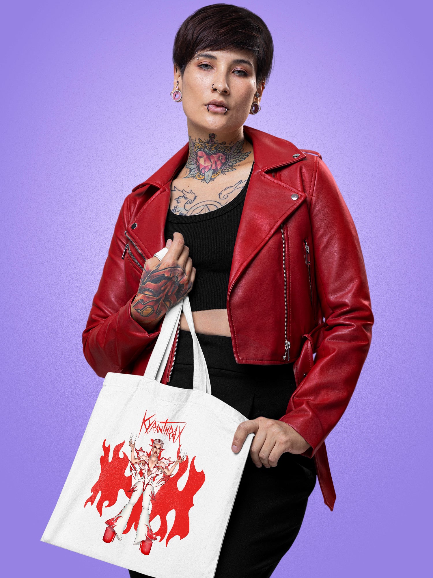 Kyran Thrax - Meet The Queen Tote Bag