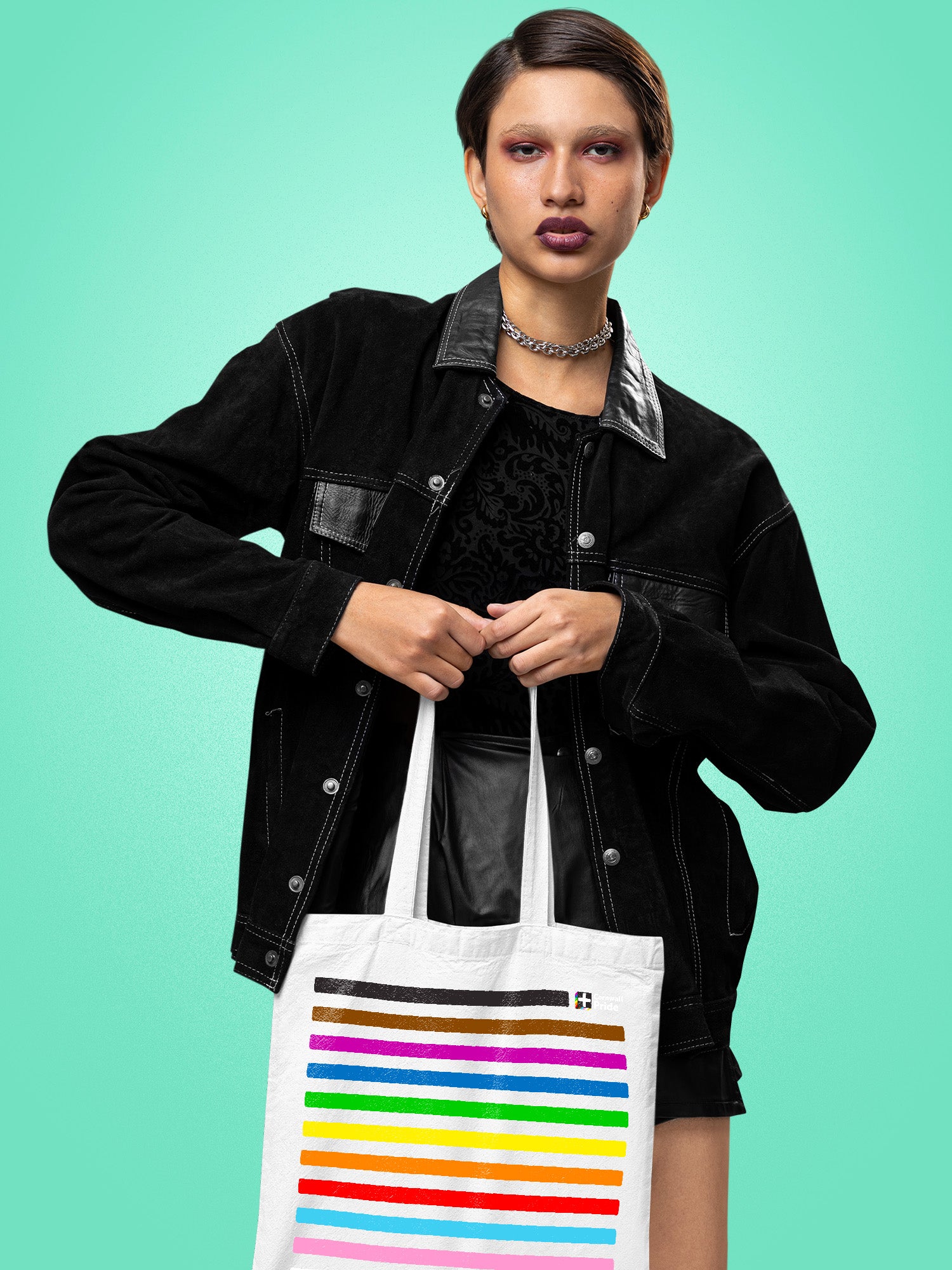Cornwall Pride - Stripes Tote Bag