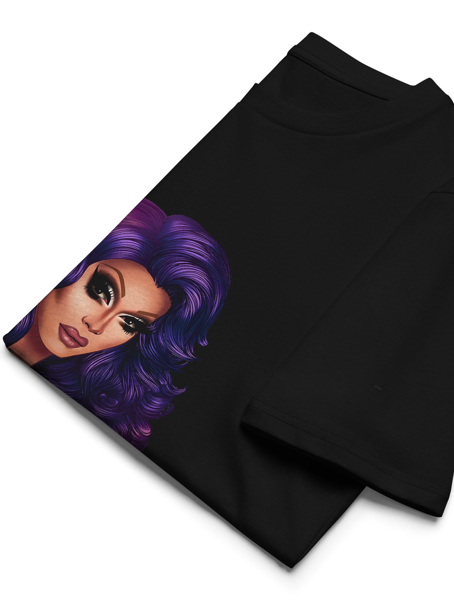 Mariah Balenciaga - Purple-Shirt