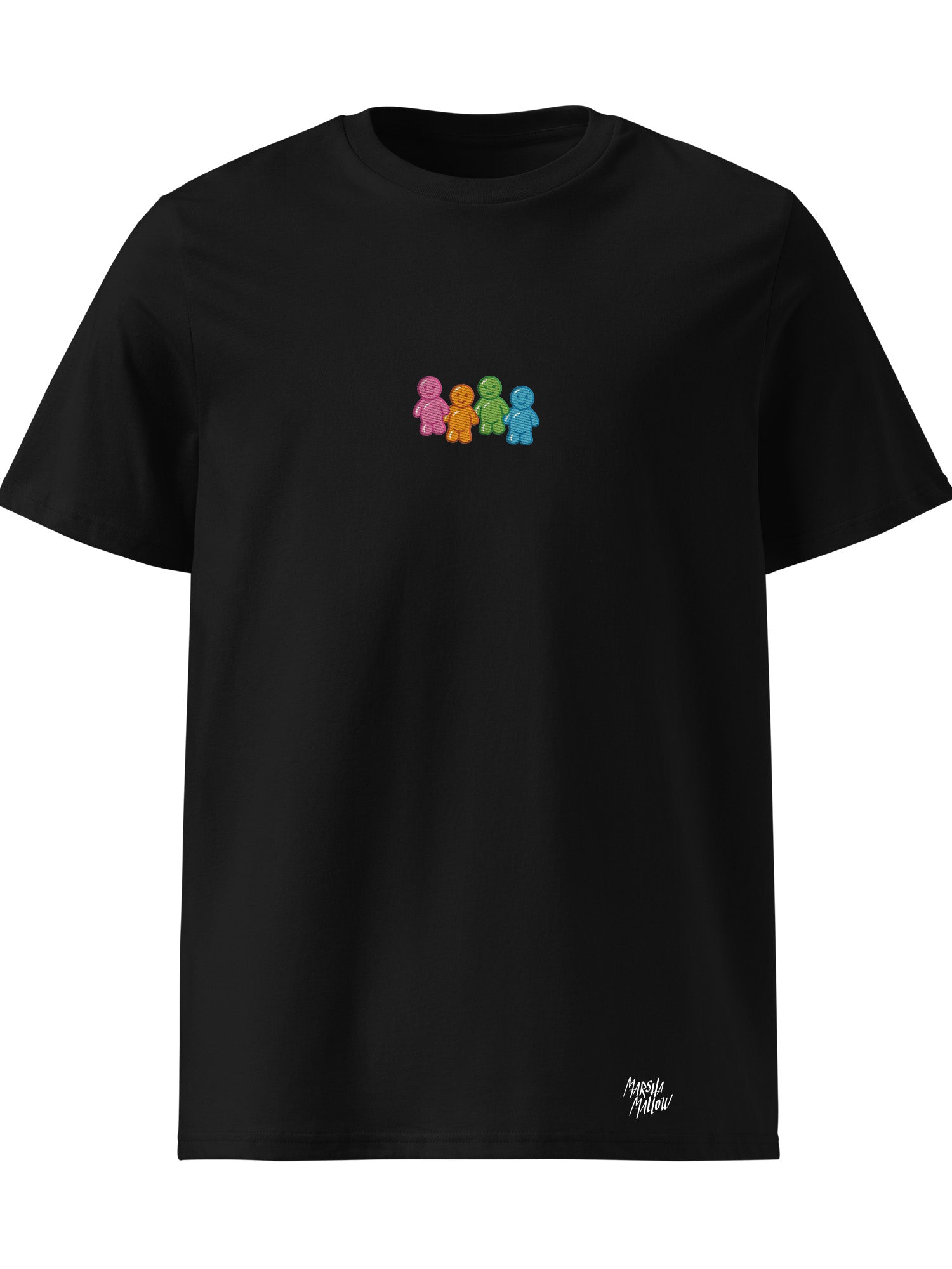 Marsha Mallow - Jelly Babies Embroidered T-Shirt