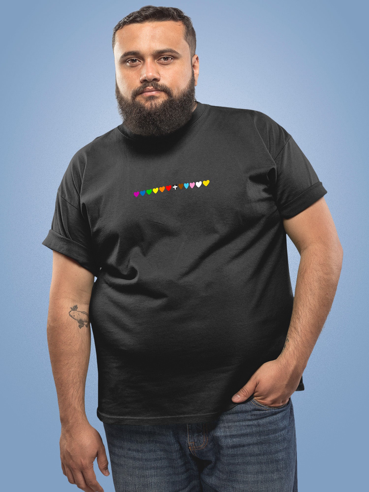 Cornwall Pride - Hearts T-Shirt