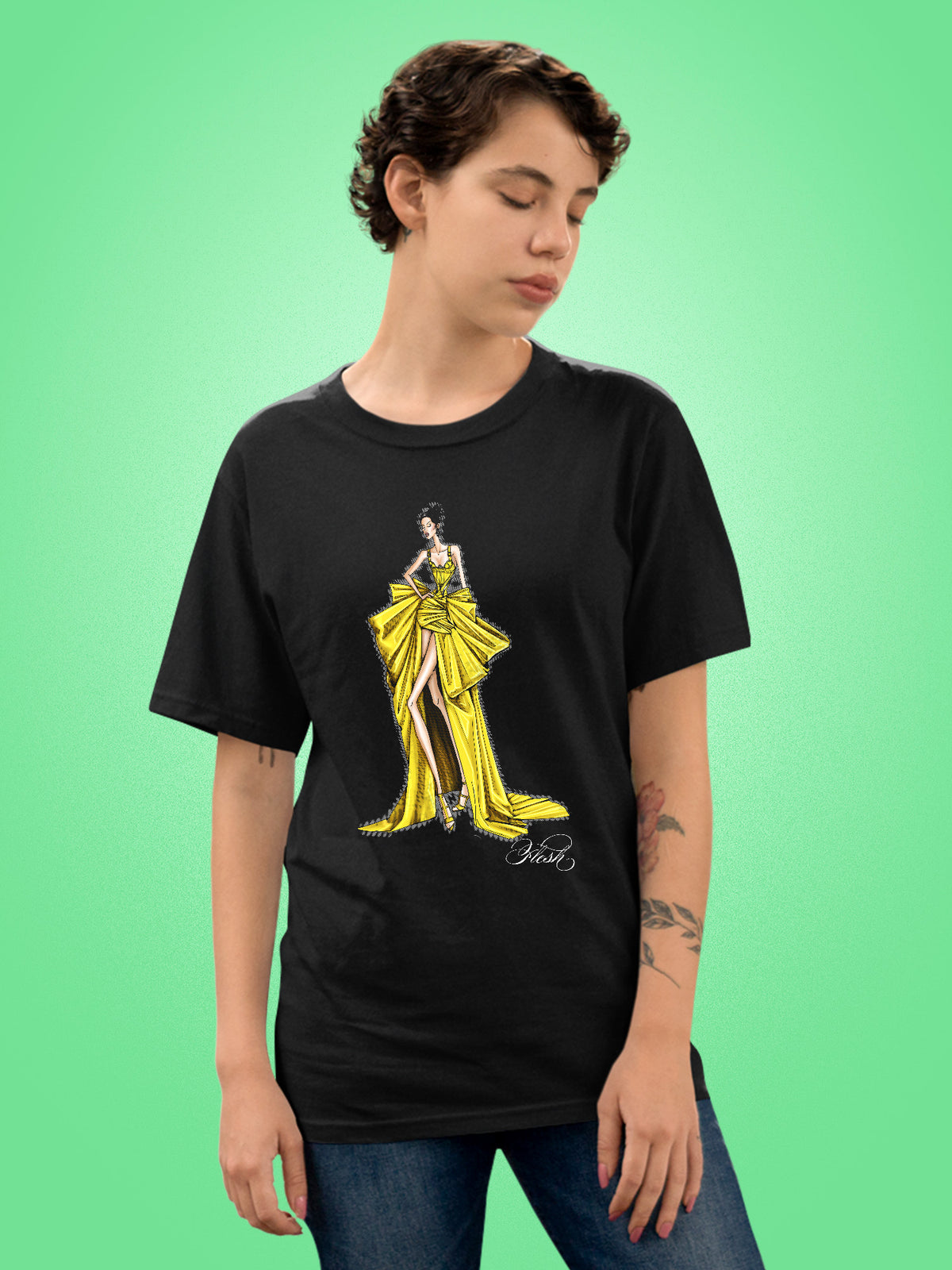 Flesh - Meet The Queens Fashion T-shirt