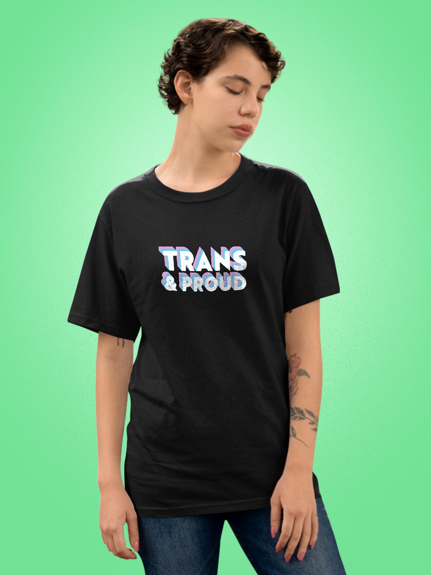 Cornwall Pride - Trans & Proud T-Shirt