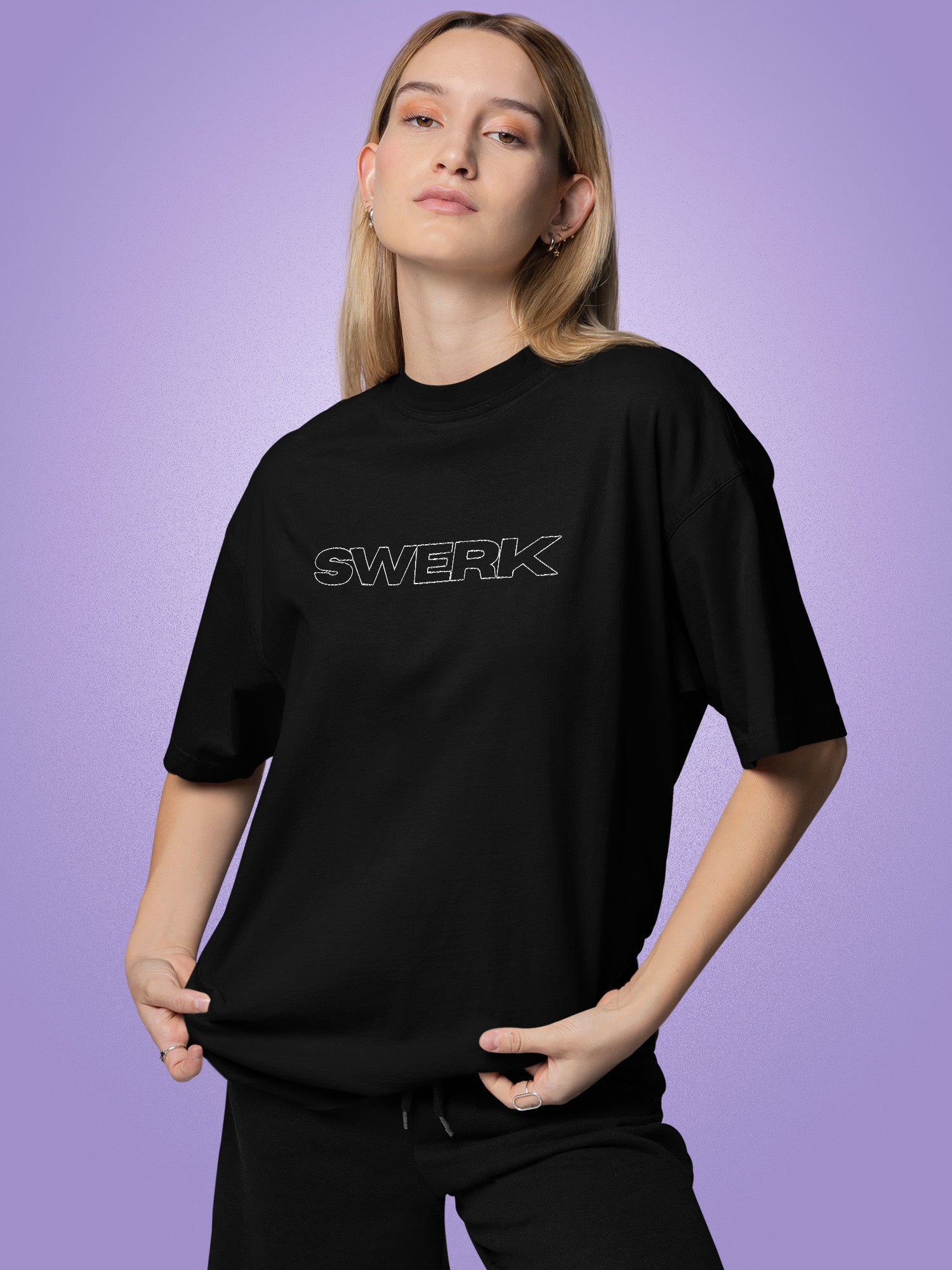 Sminty Drop - Swerk Embroidered T-Shirt