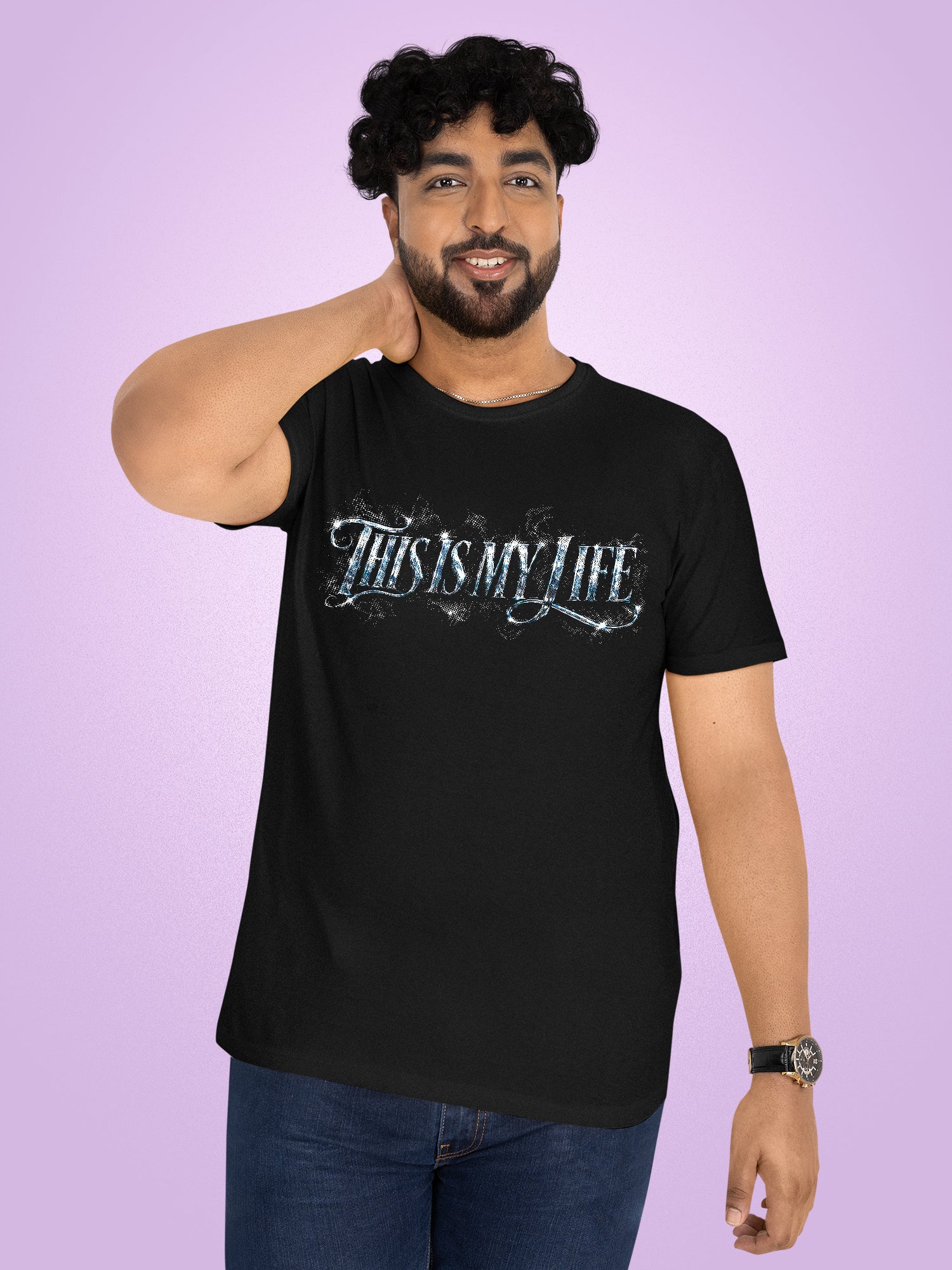 Heffa Trott - This Is My Life Slogan T-shirt