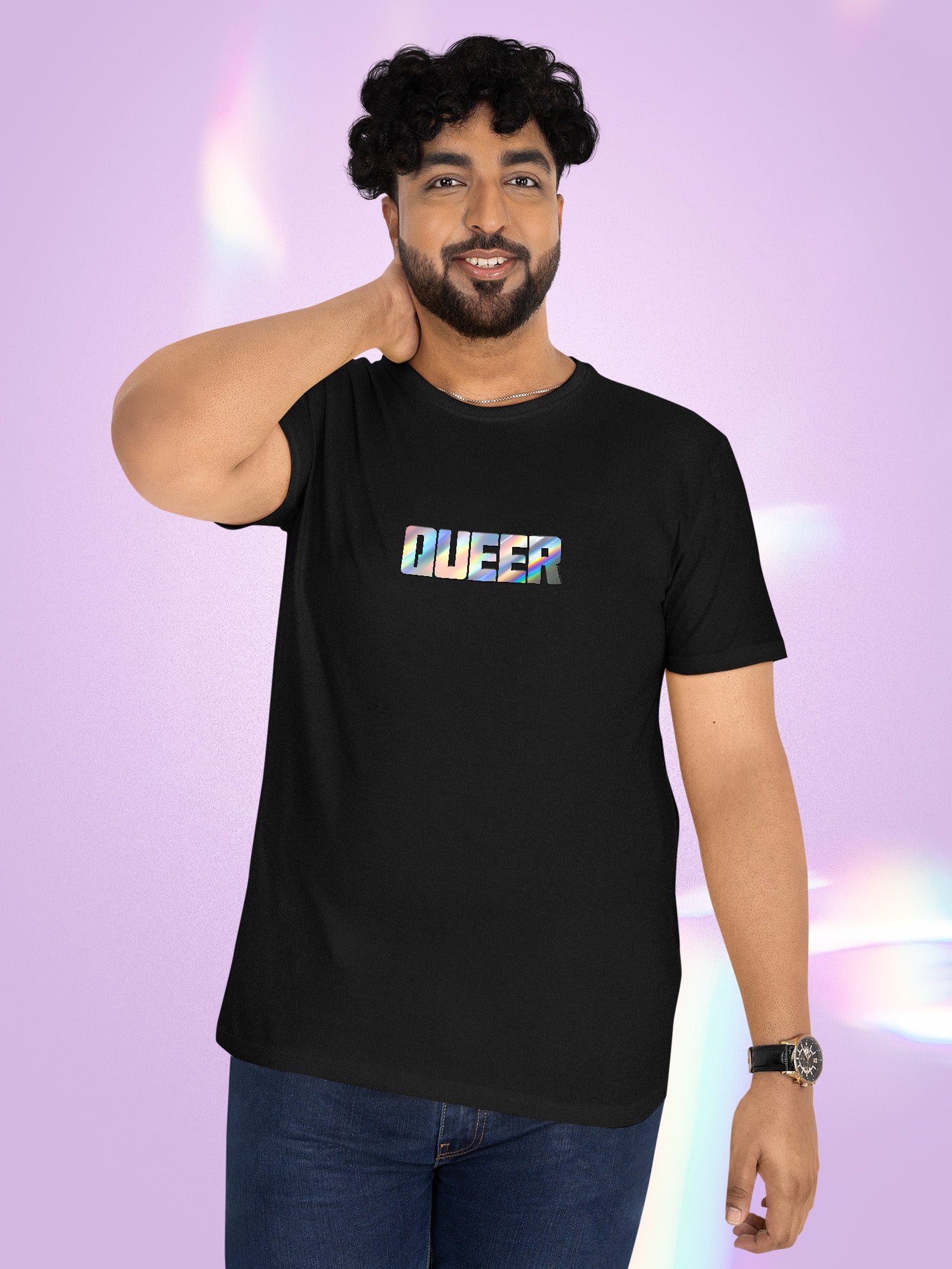 Queer Holographic T-shirt