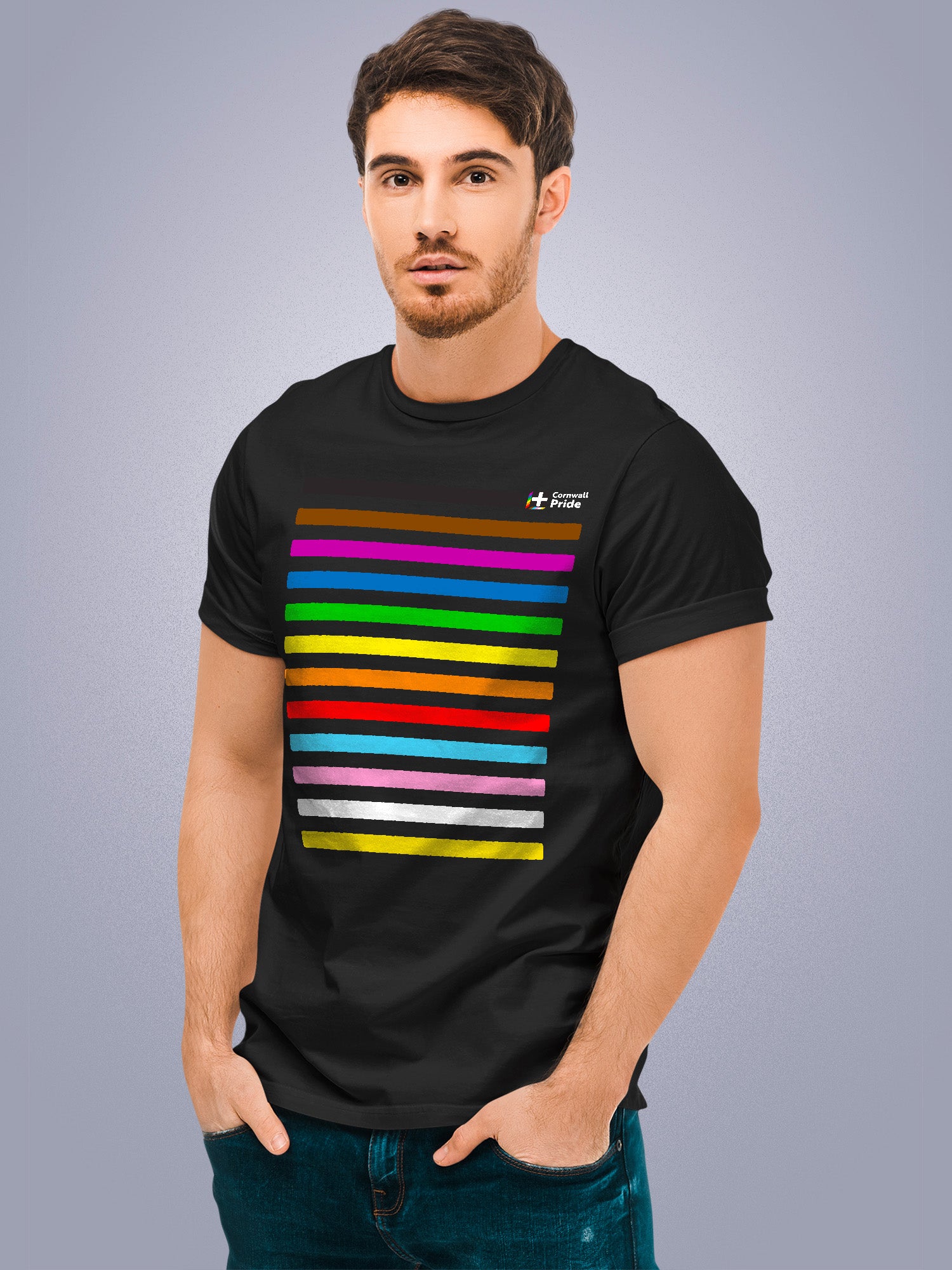Cornwall Pride - Stripes T-Shirt