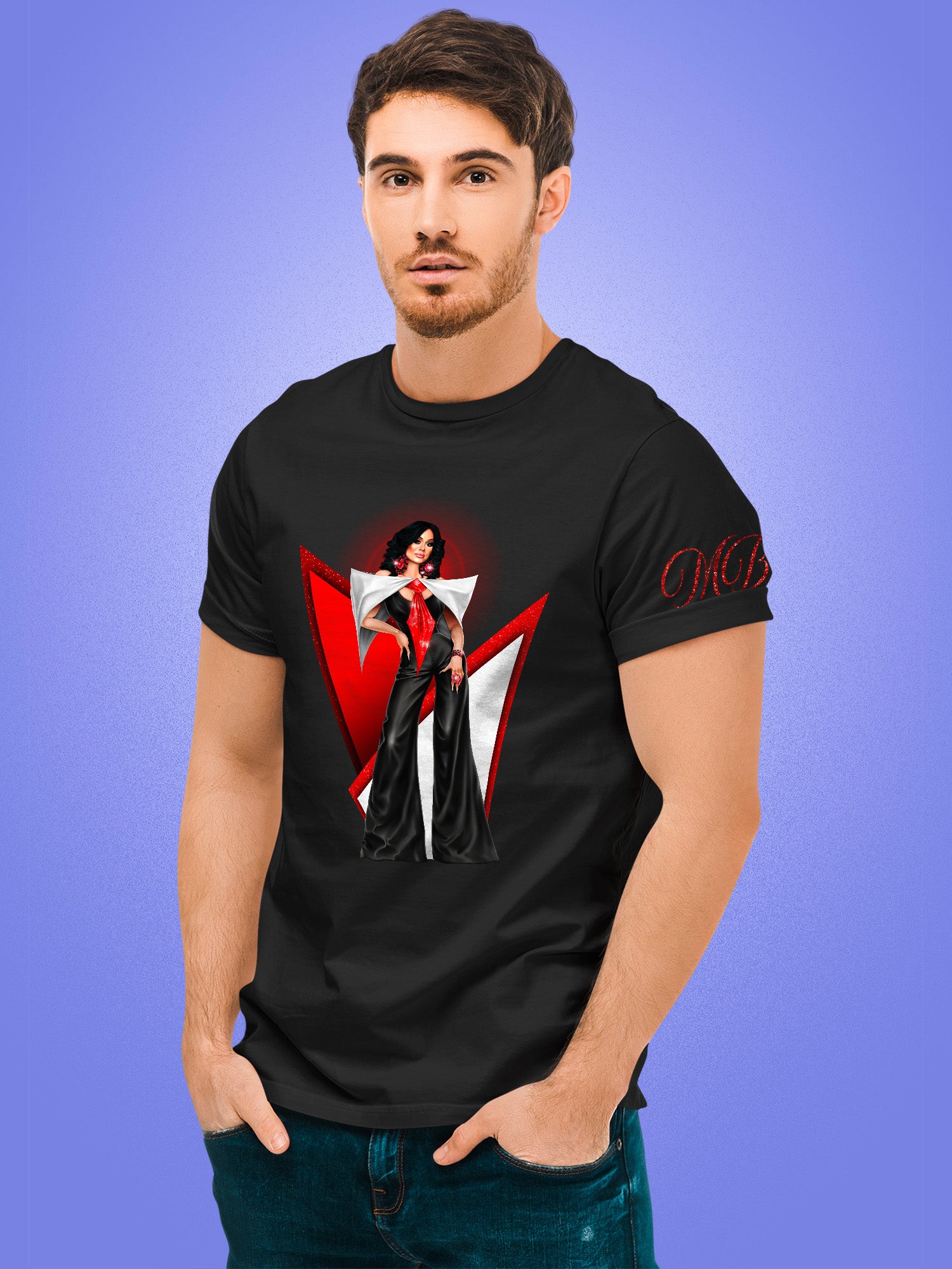 Mariah Balenciaga - Meet The VS IllustrationT-Shirt