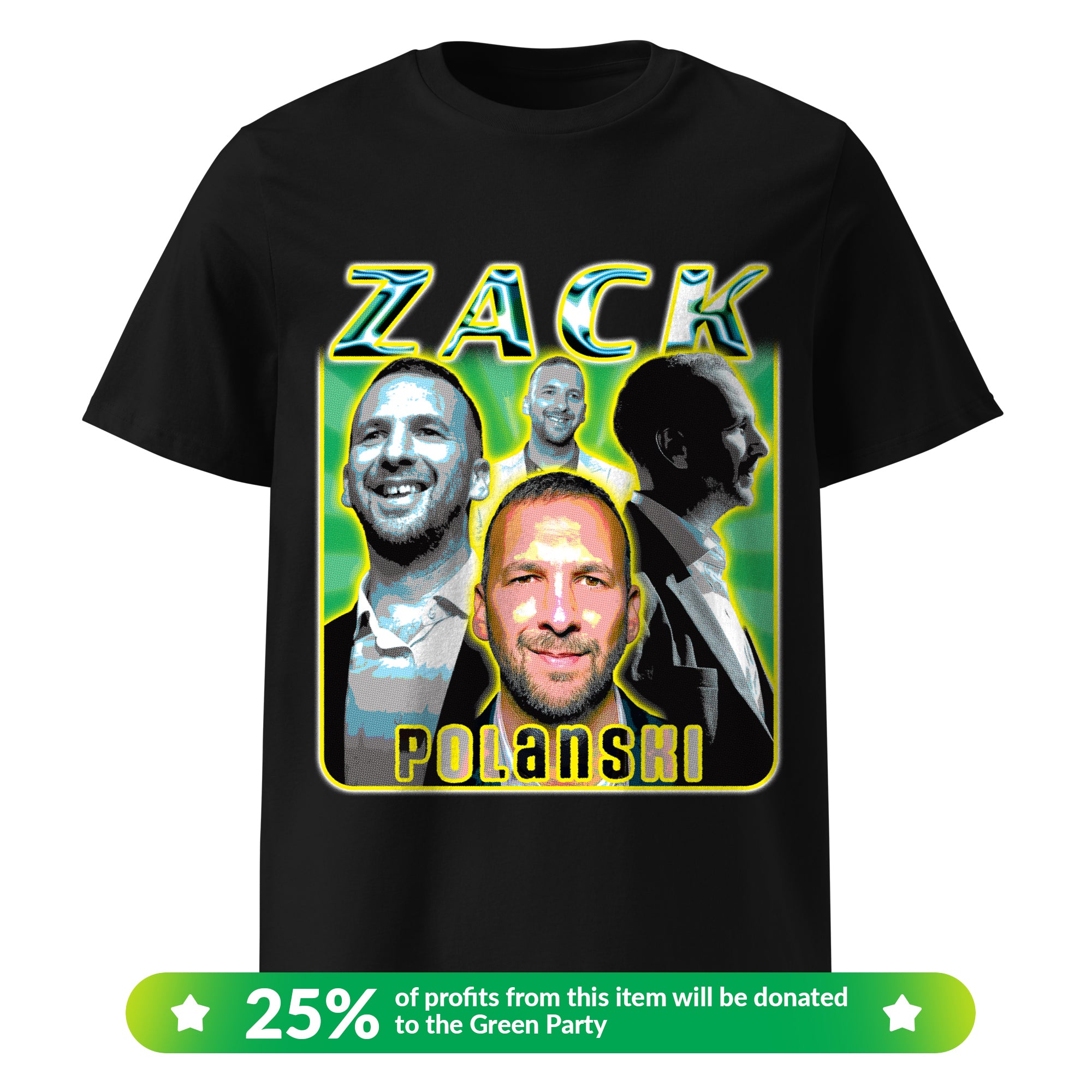 Zack Polanski Retro T-shirt