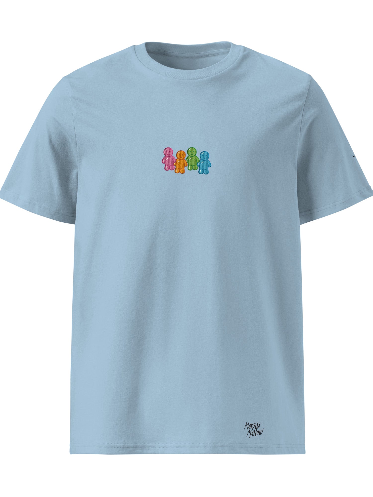 Marsha Mallow - Jelly Babies Embroidered T-Shirt