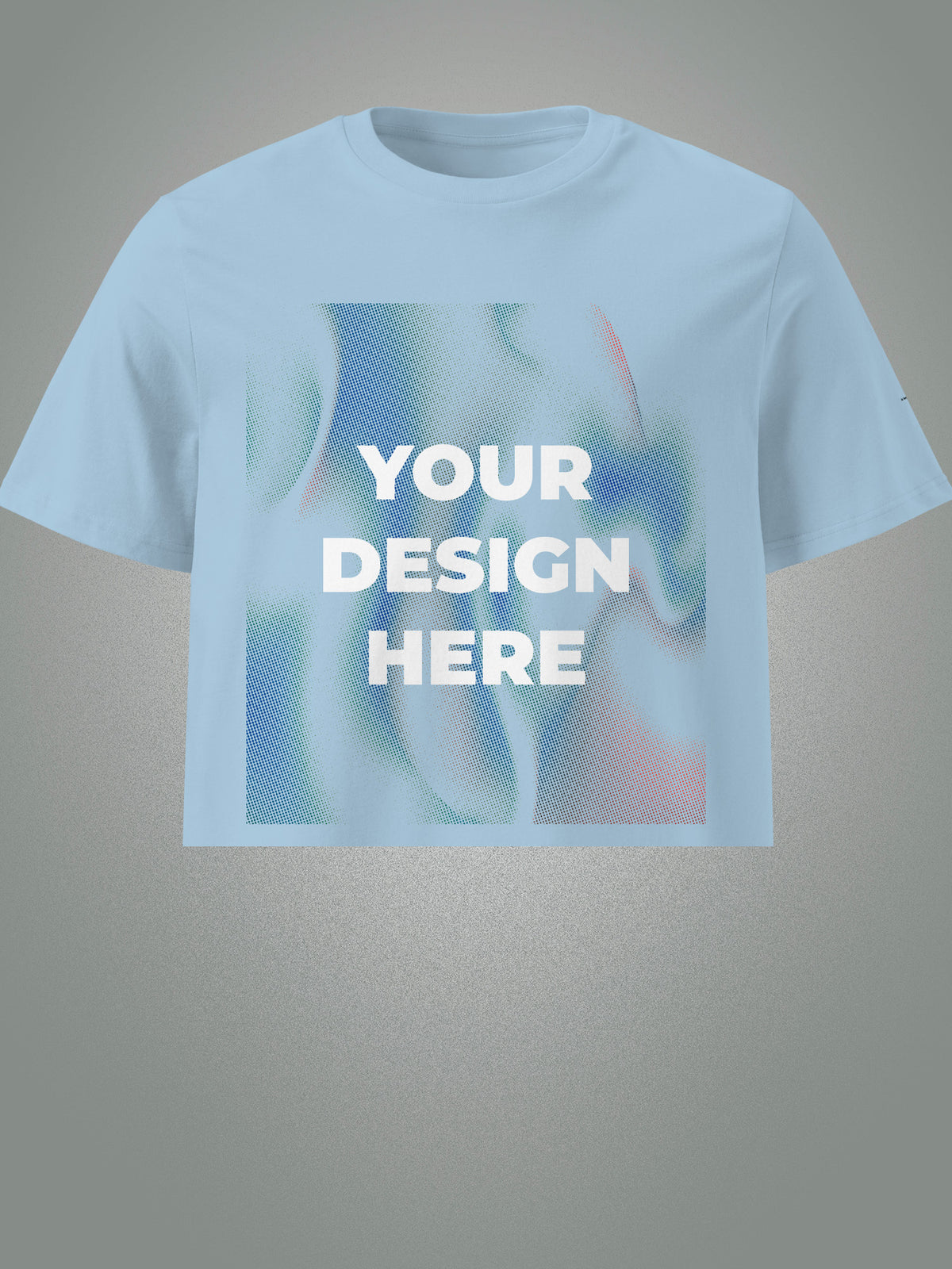 Personalised Cropped T-Shirt