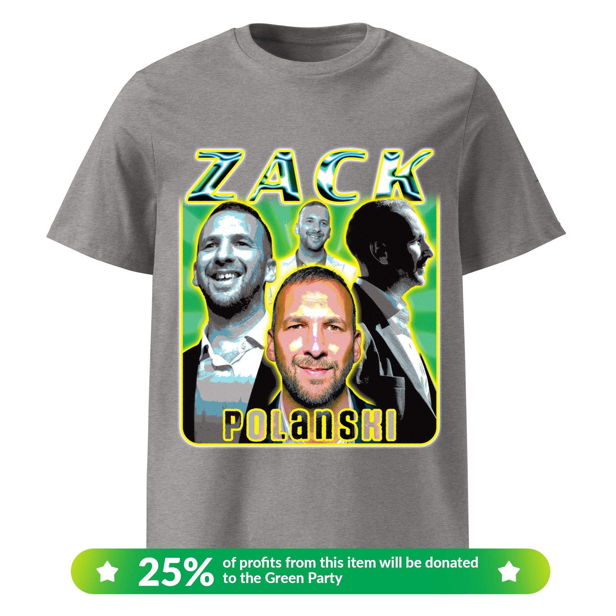 Zack Polanski Retro T-shirt