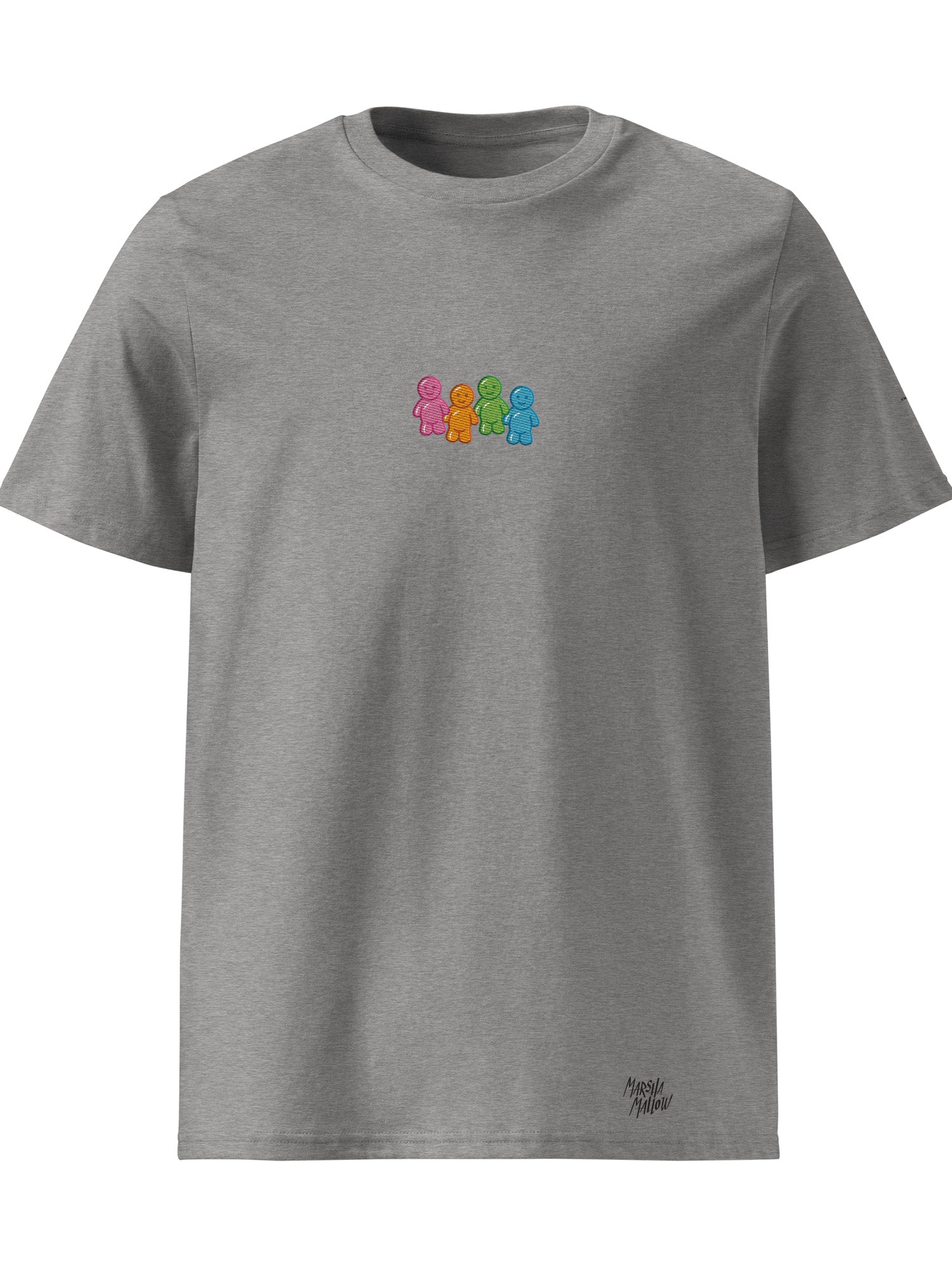 Marsha Mallow - Jelly Babies Embroidered T-Shirt