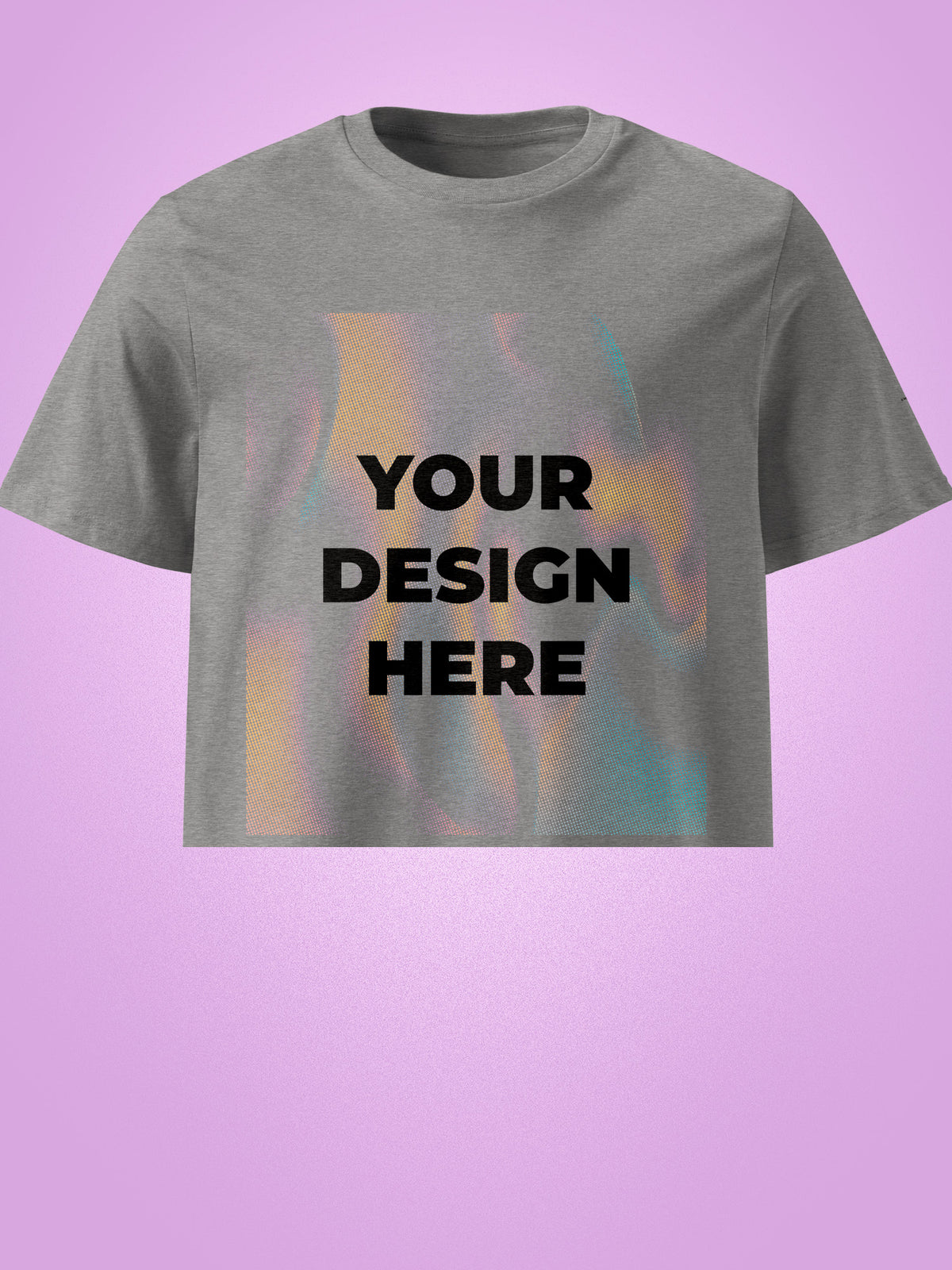 Personalised Cropped T-Shirt