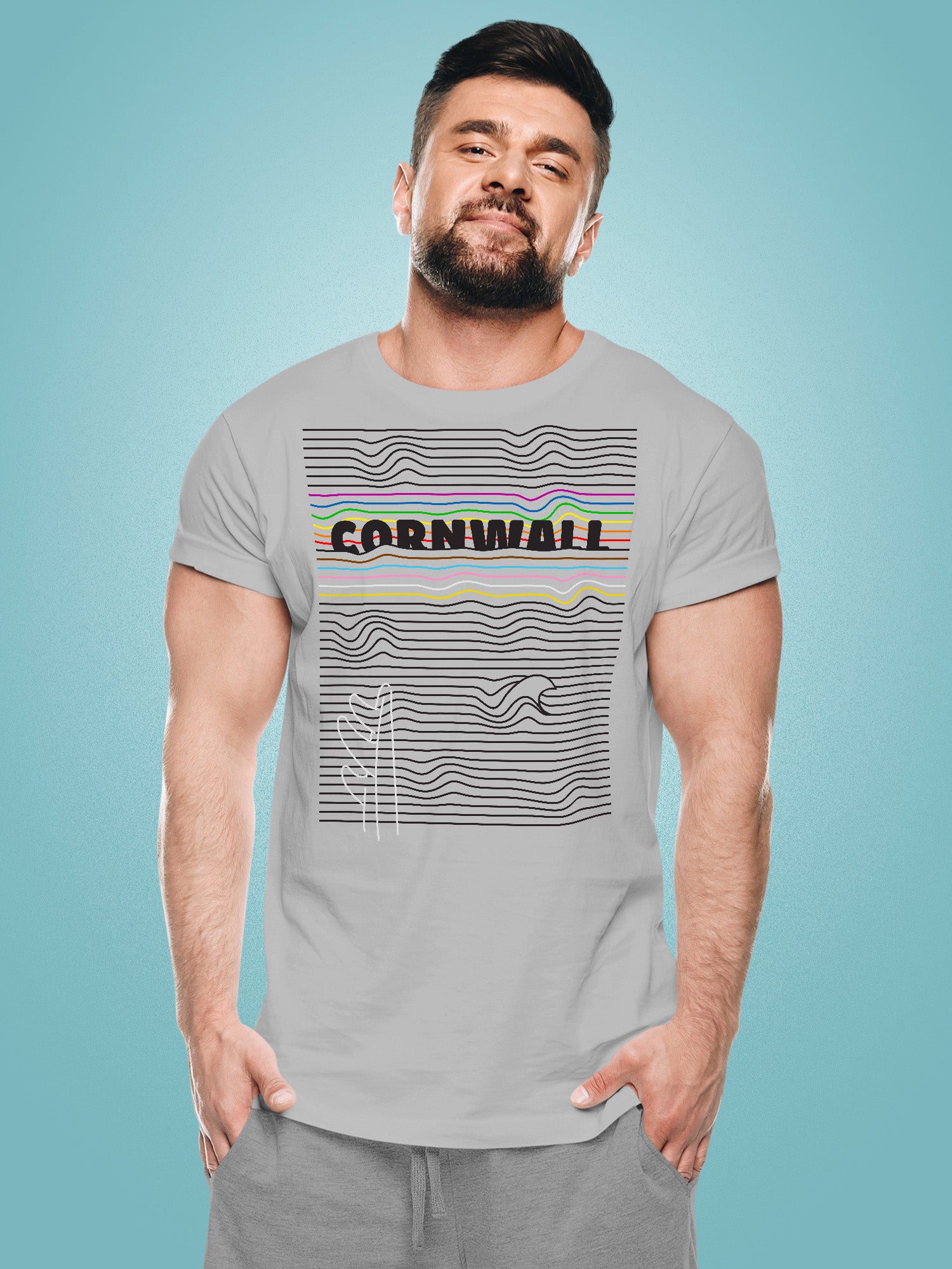 Cornwall Pride - Waves T-Shirt