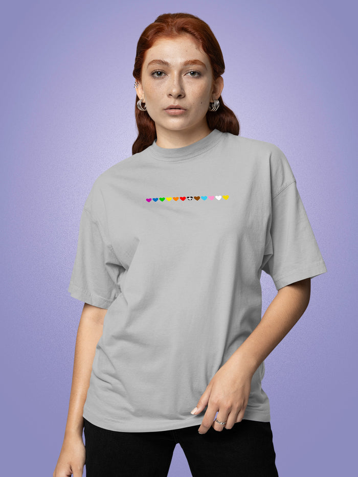 Cornwall Pride Hearts T-Shirt