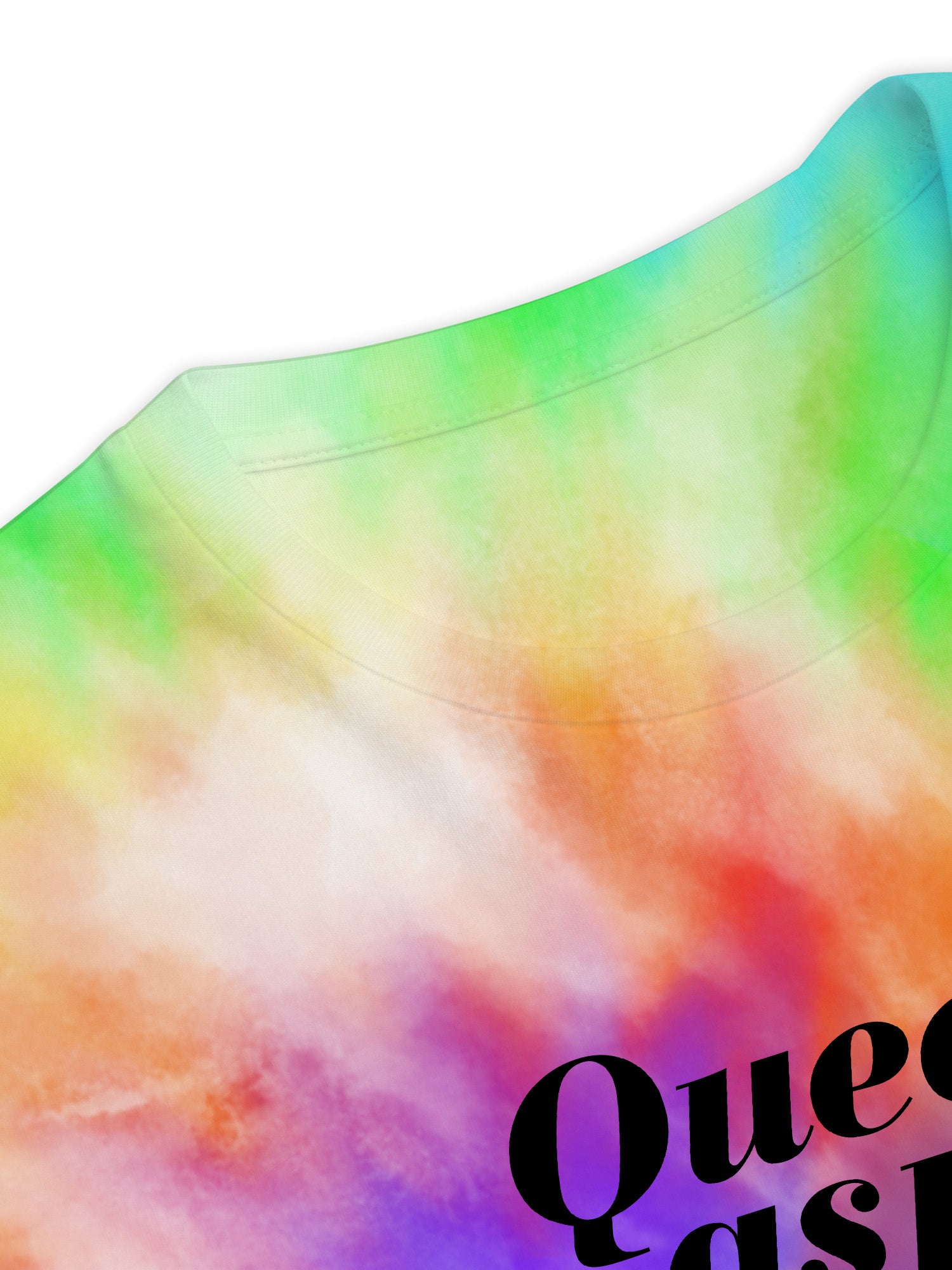 Queer As Fuck Tie Dye T-shirt