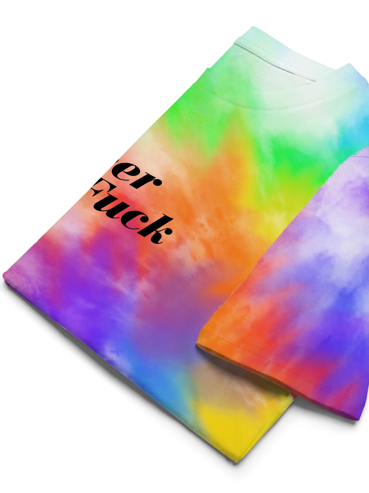Queer As Fuck Tie Dye T-shirt