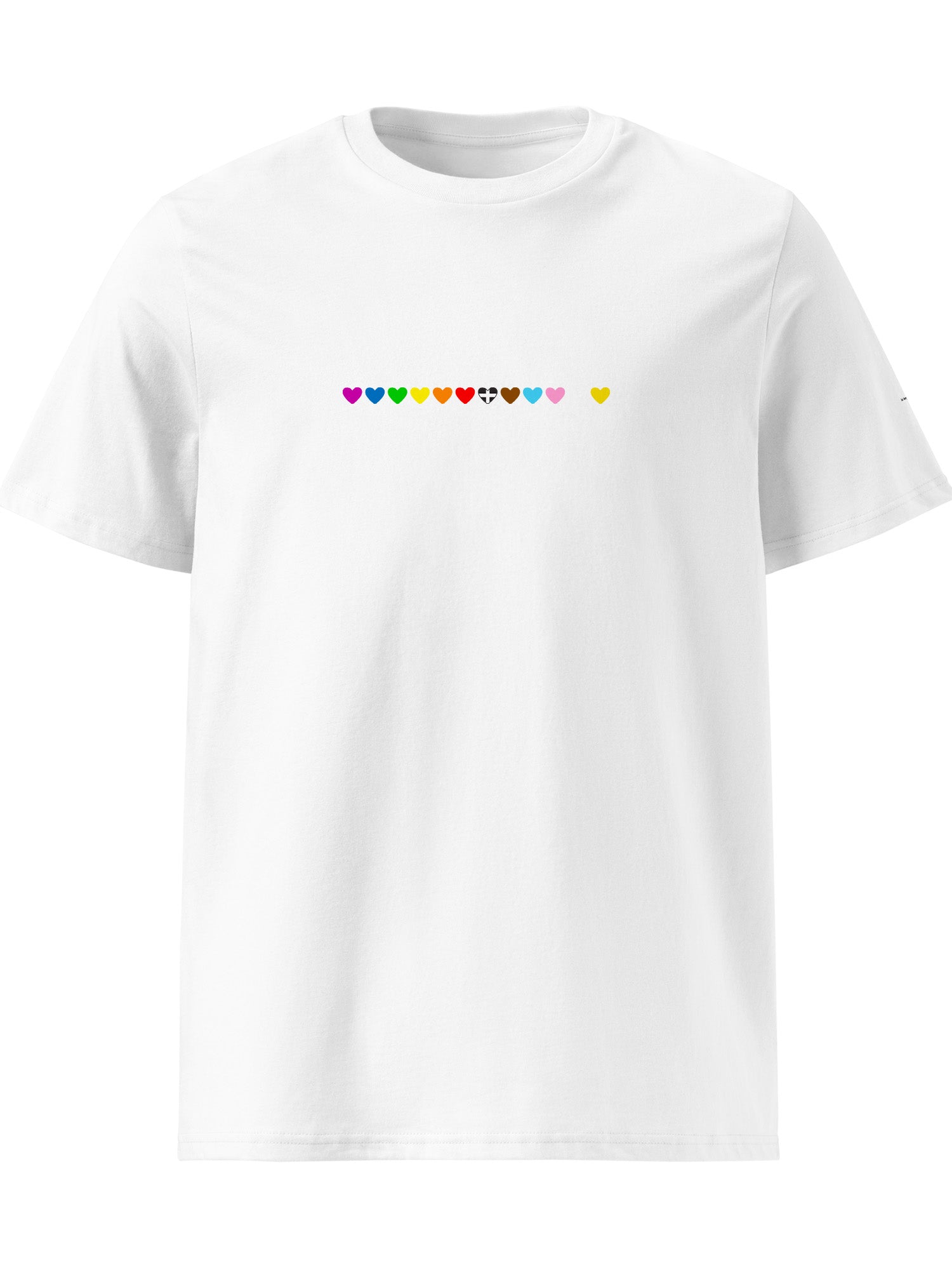 Cornwall Pride - Hearts T-Shirt