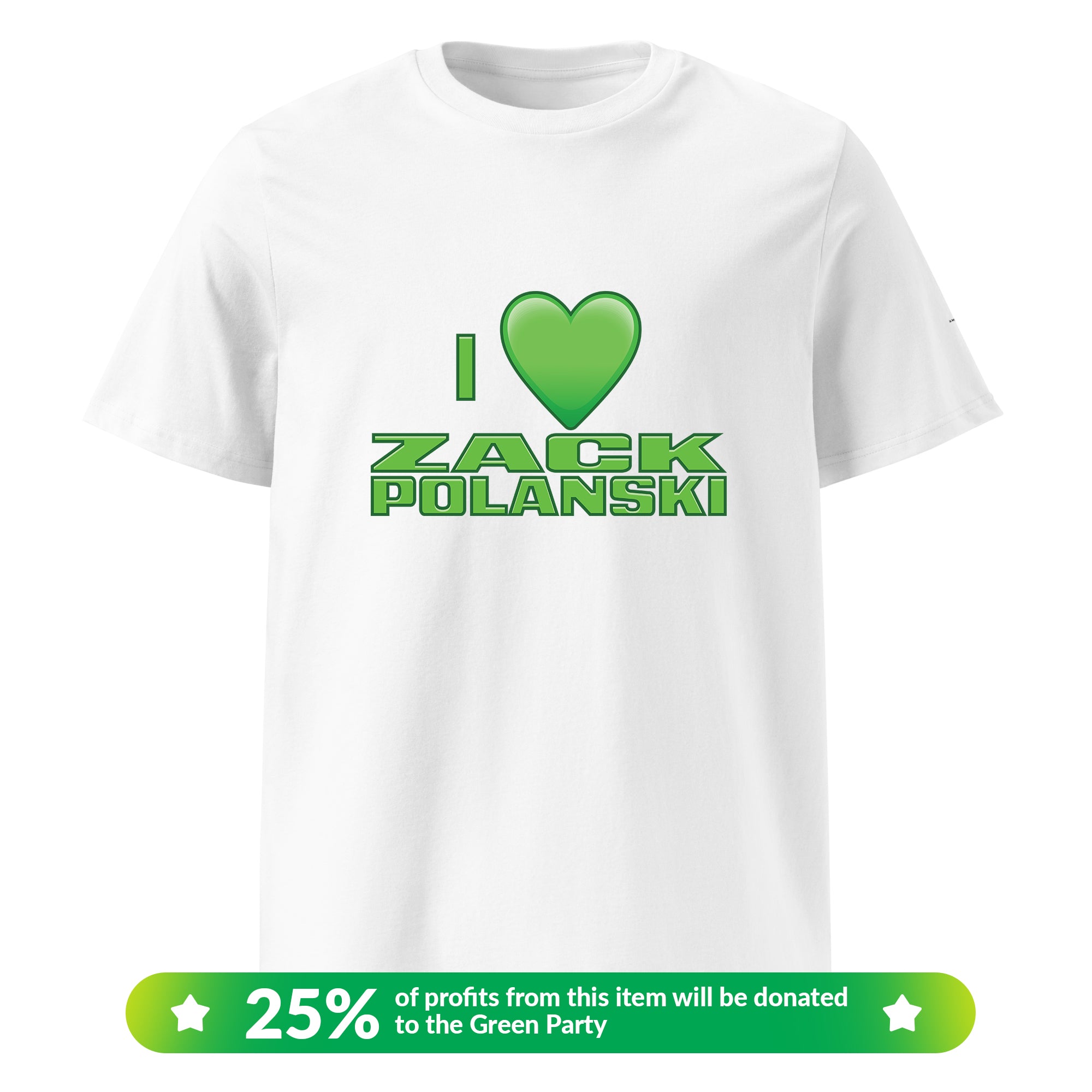 I Heart Zack Polanski T-shirt