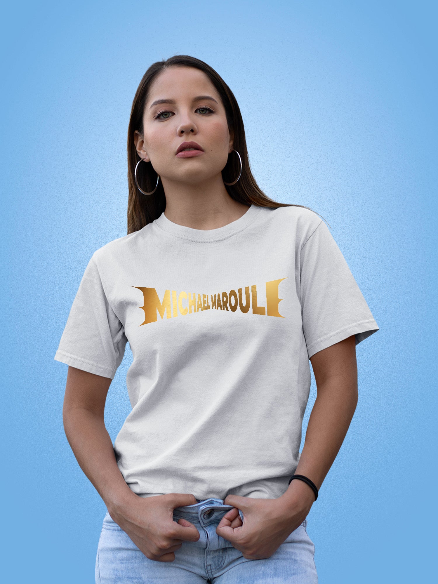 Michael Marouli - Gold Logo T-Shirt