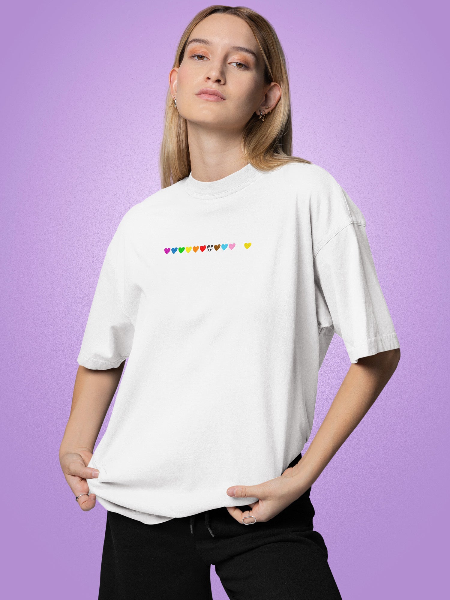 Cornwall Pride - Hearts T-Shirt