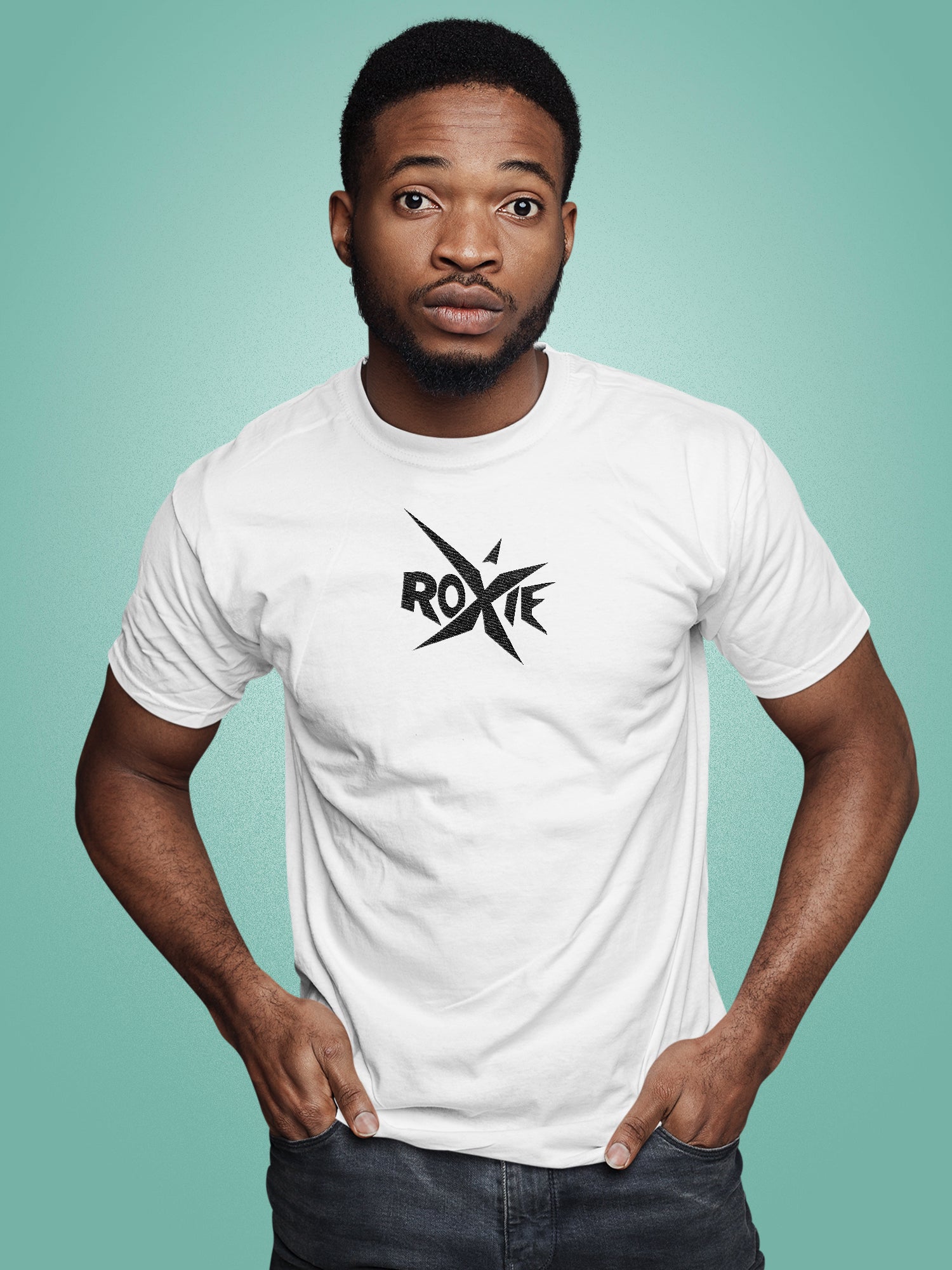 Roxie Star - Logo Embroidered T-shirt