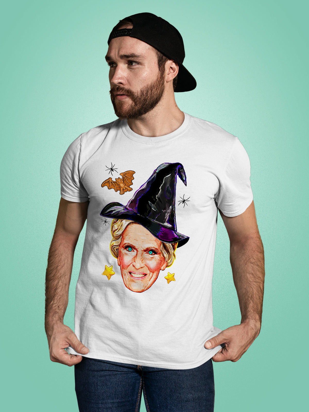 Jock Mooney Scary Mary T-Shirt, art by Jock Mooney