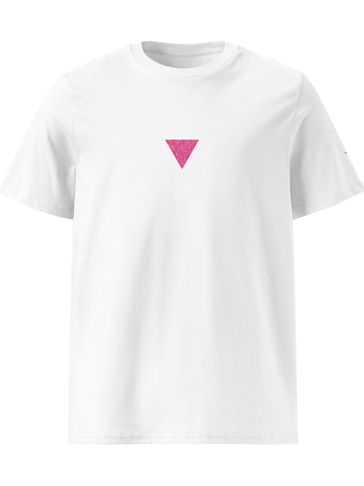 Pink Glitter Triangle T-shirt