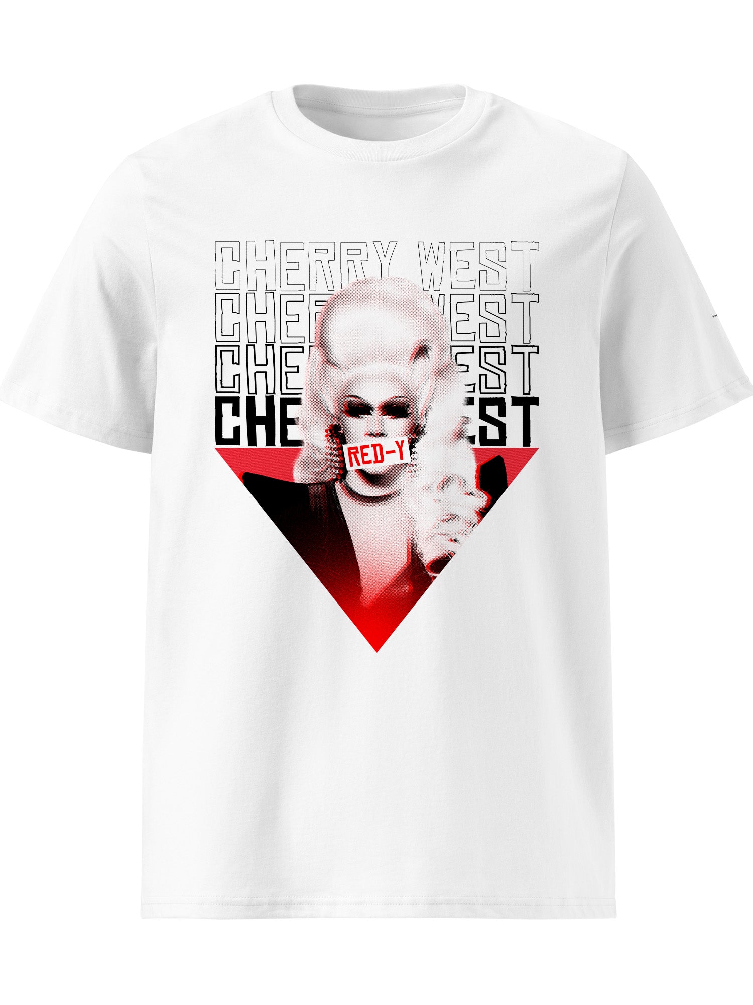 Cherry West - Red-y Down T-shirt