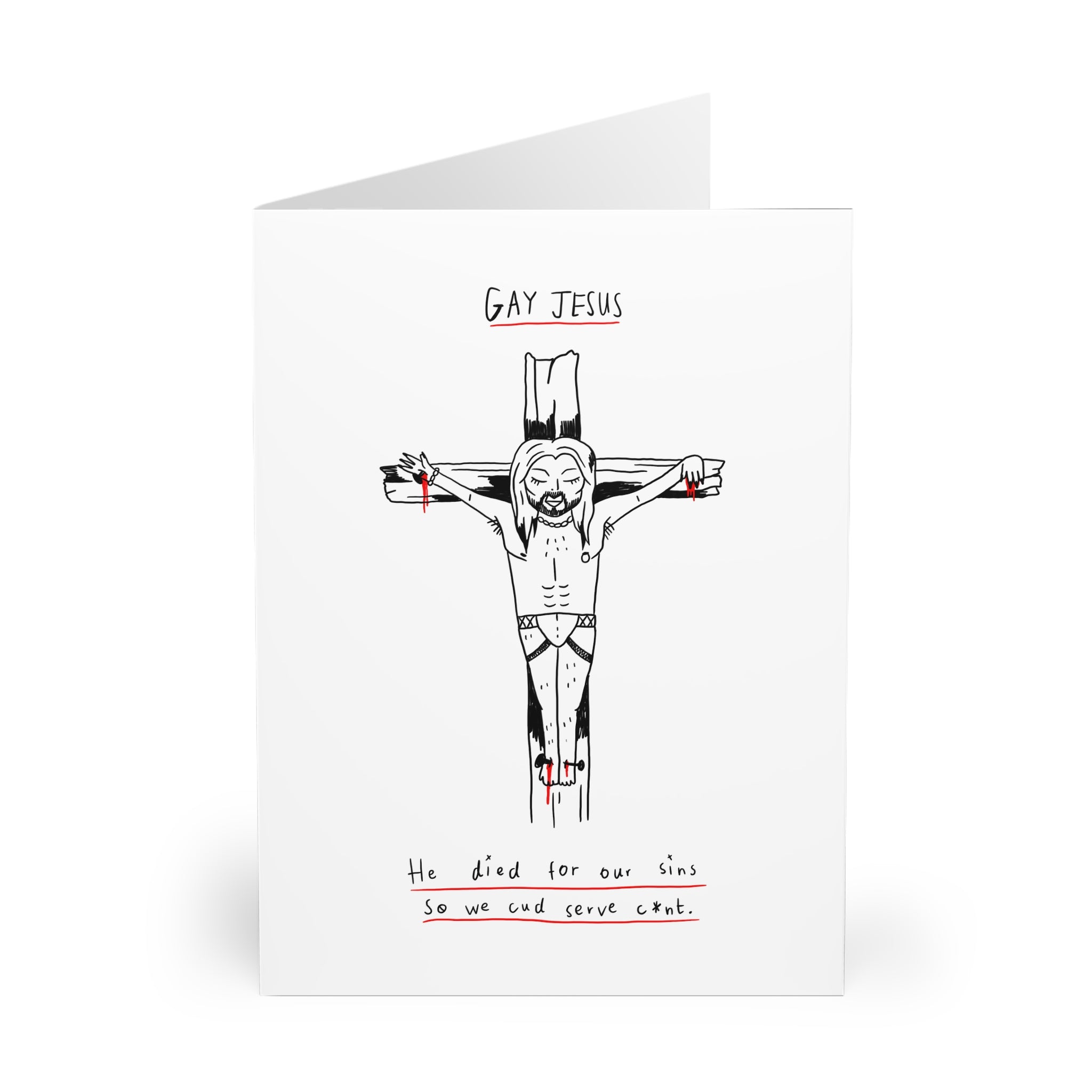 ursogay - Gay Jesus Card