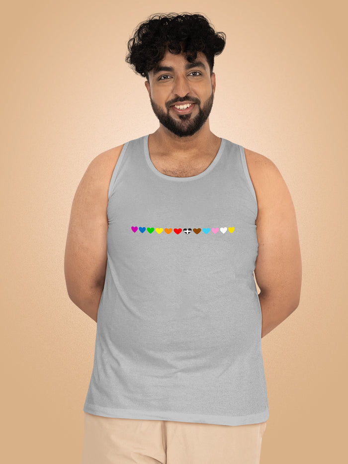 Cornwall Pride Hearts Tank Top