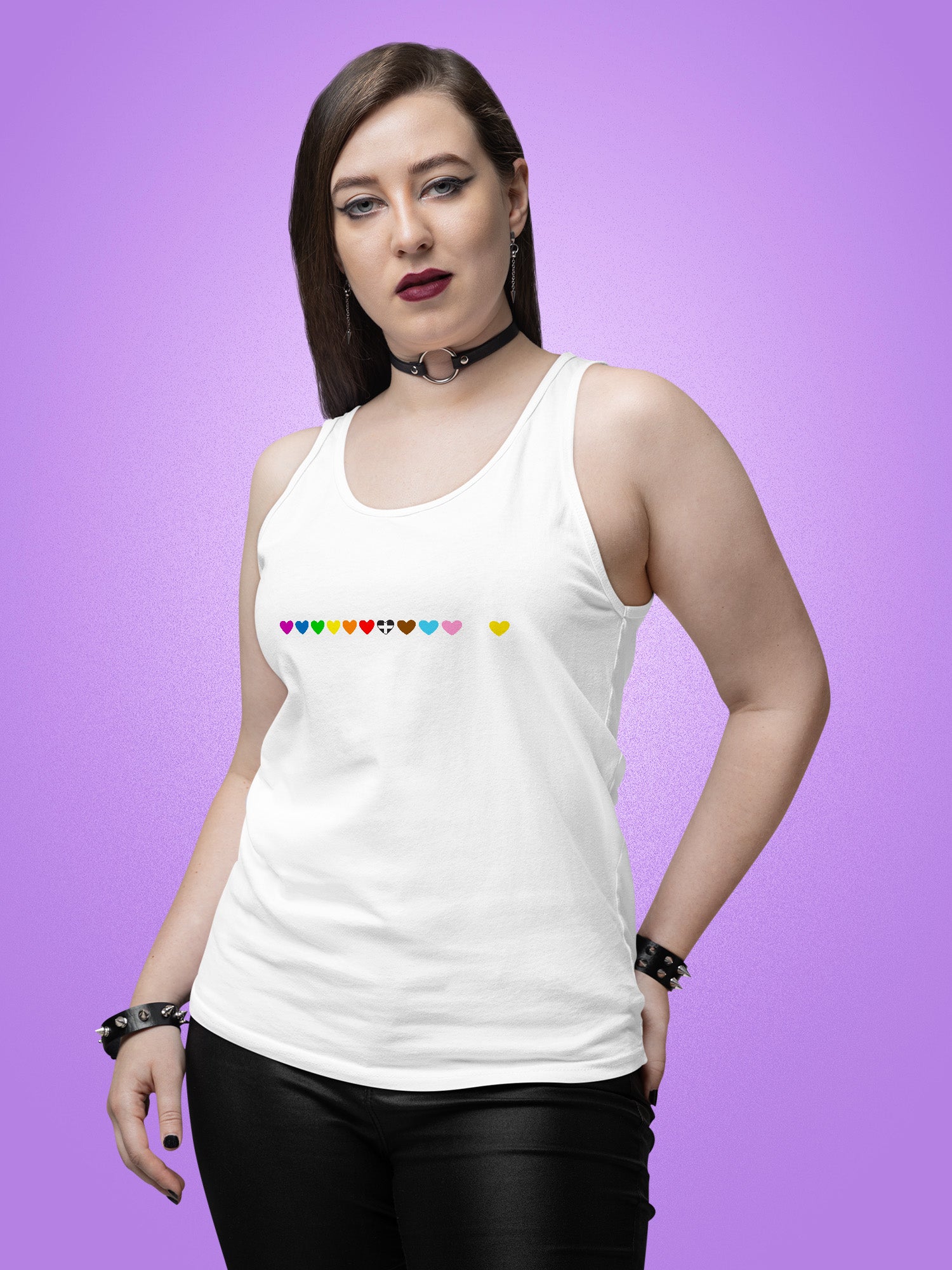 Cornwall Pride - Hearts Tank Top