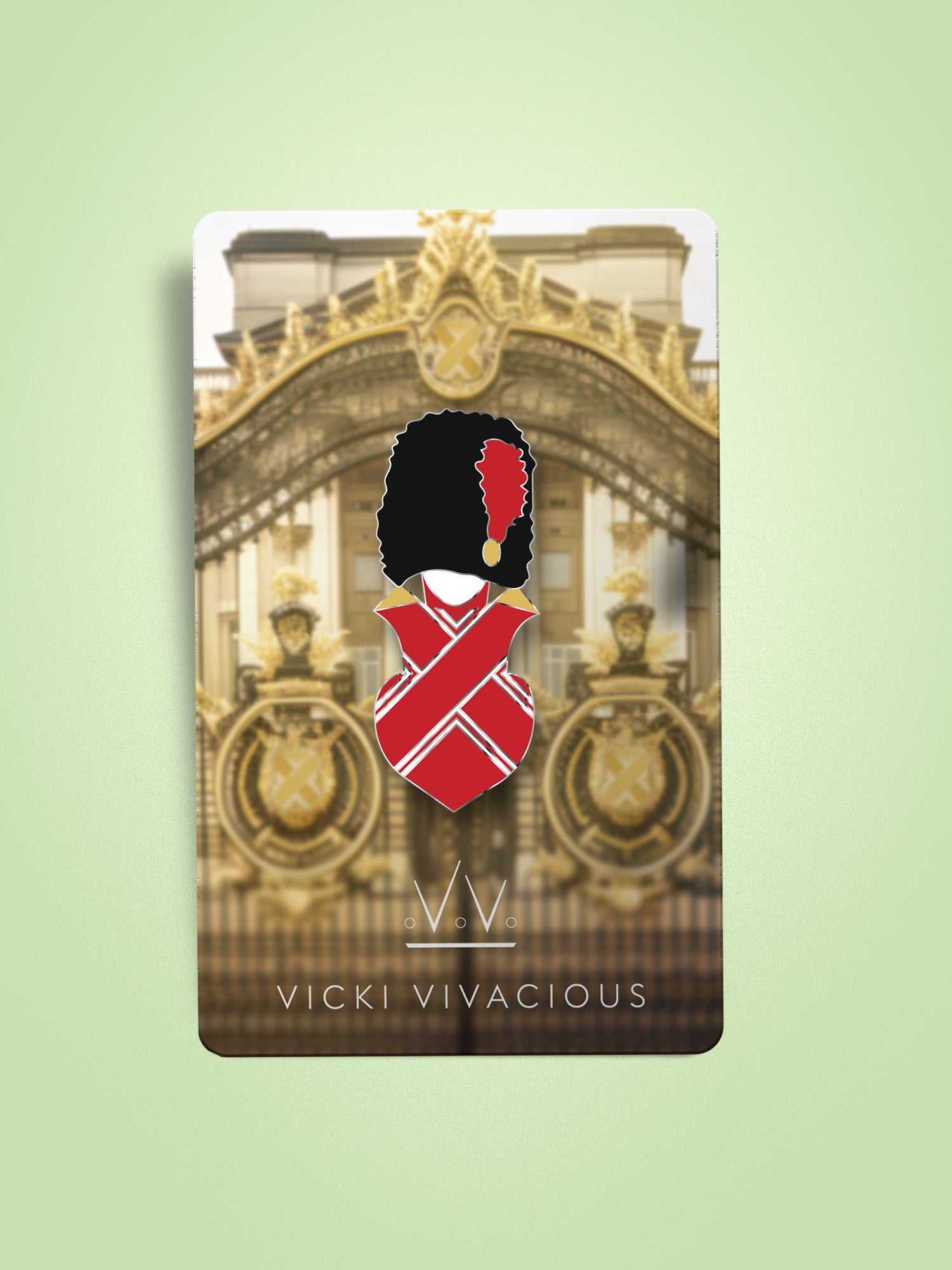 Vicki Vivacious - Guard Pin