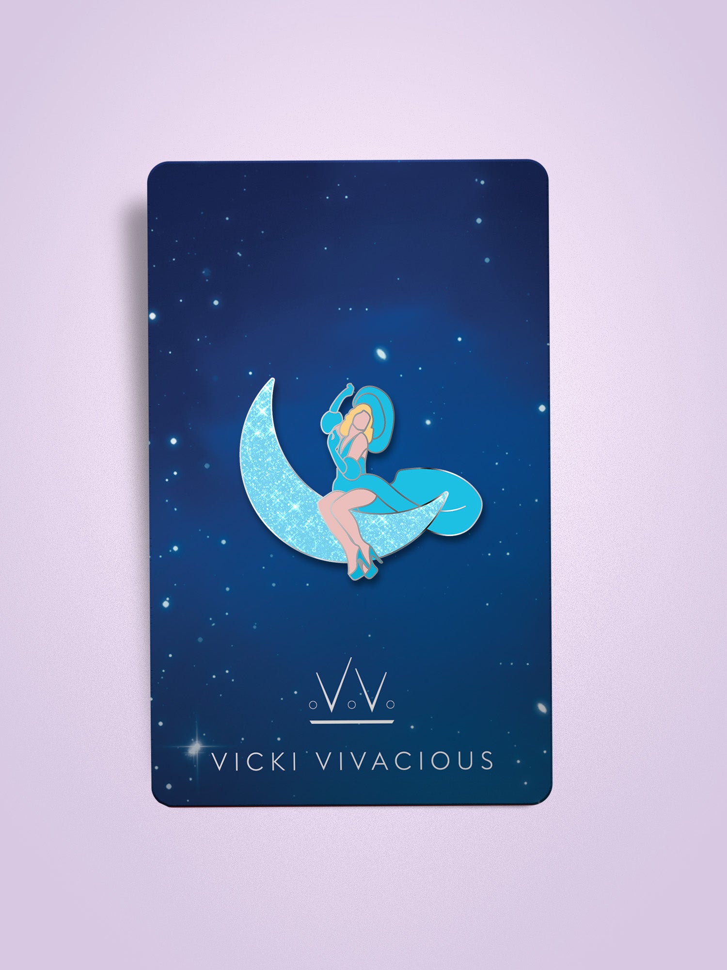 Vicki Vivacious - Meet The Queens Enamel Pin