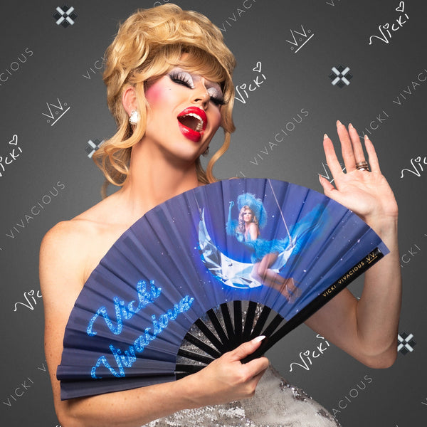 Vicki Vivacious - Meet The Queens Fan Pink Swag